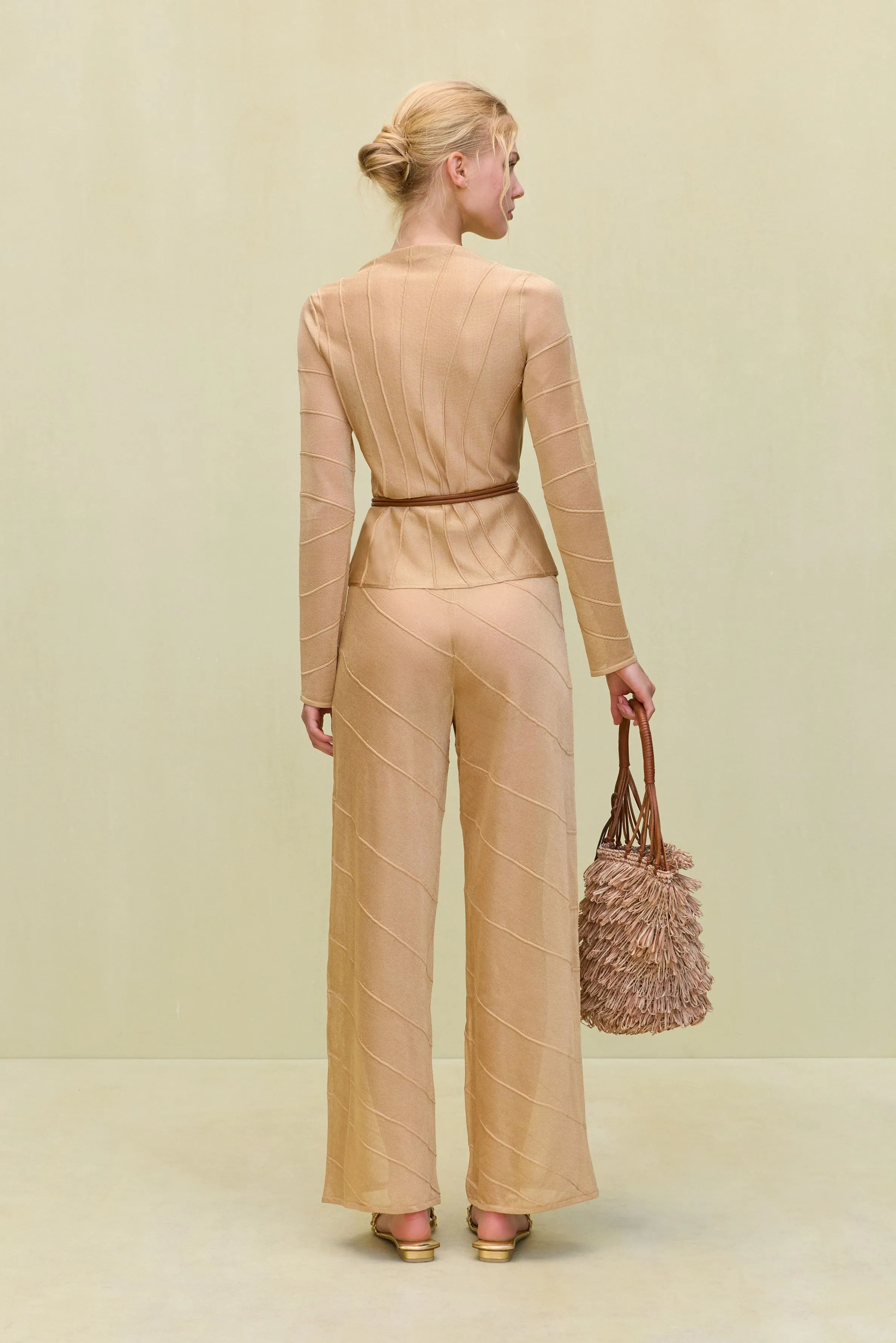 PARKER KNIT PANT - TIERRA sold by Cult Gaia product image thumbnail 4