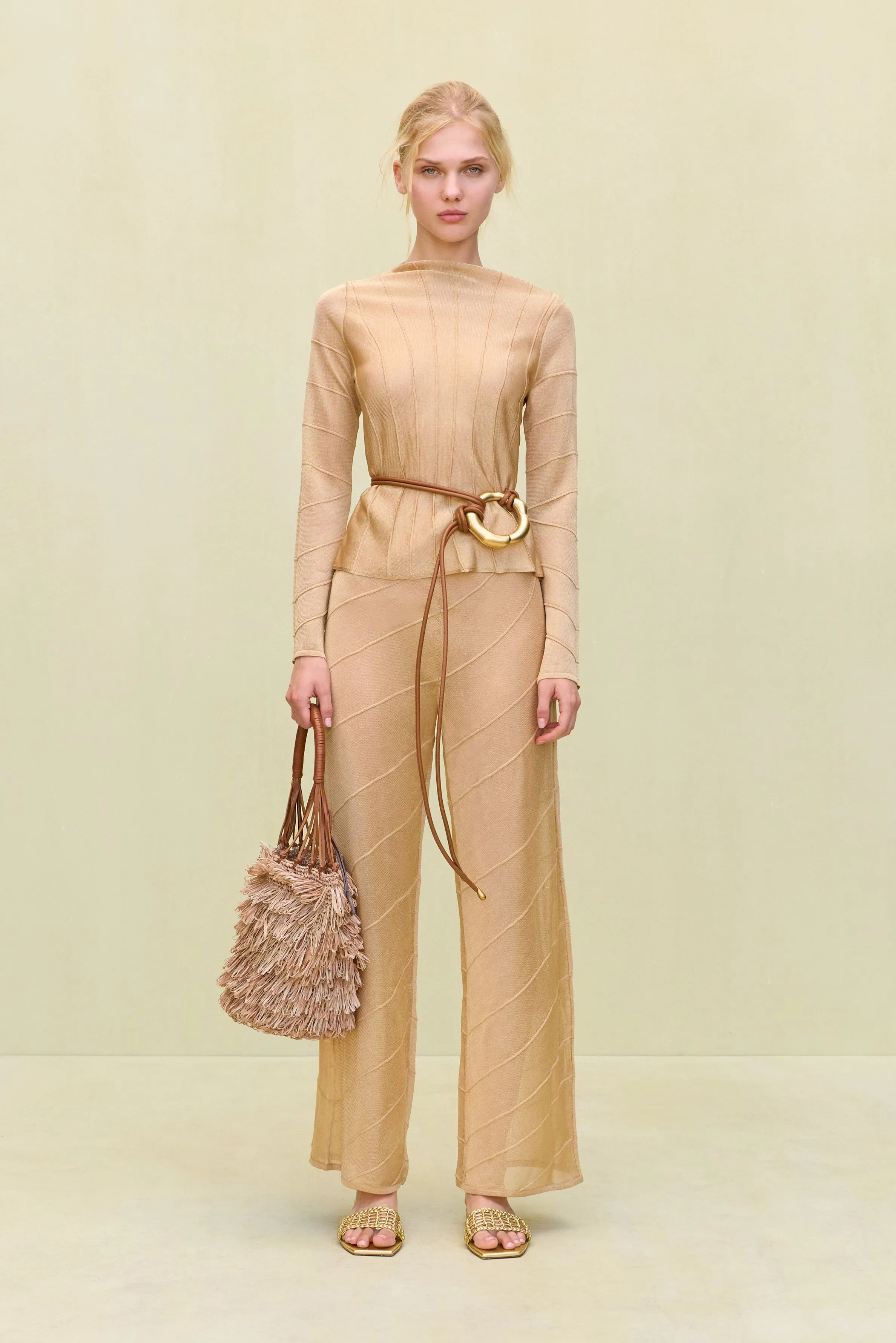 MILADIA SHOULDER BAG - TOASTED NATURAL sold by Cult Gaia product image thumbnail 4