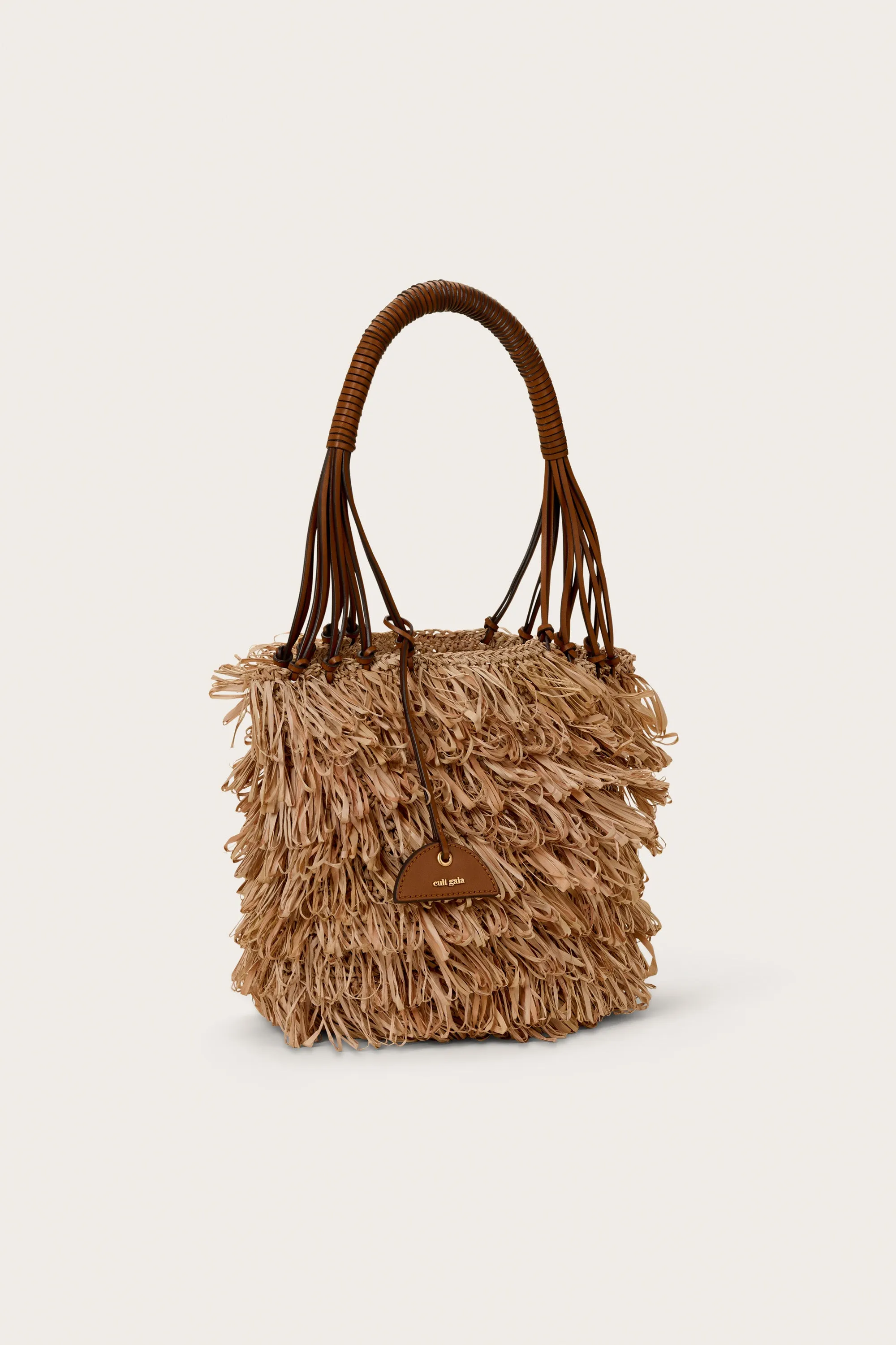 MILADIA SHOULDER BAG - TOASTED NATURAL sold by Cult Gaia product image thumbnail 3