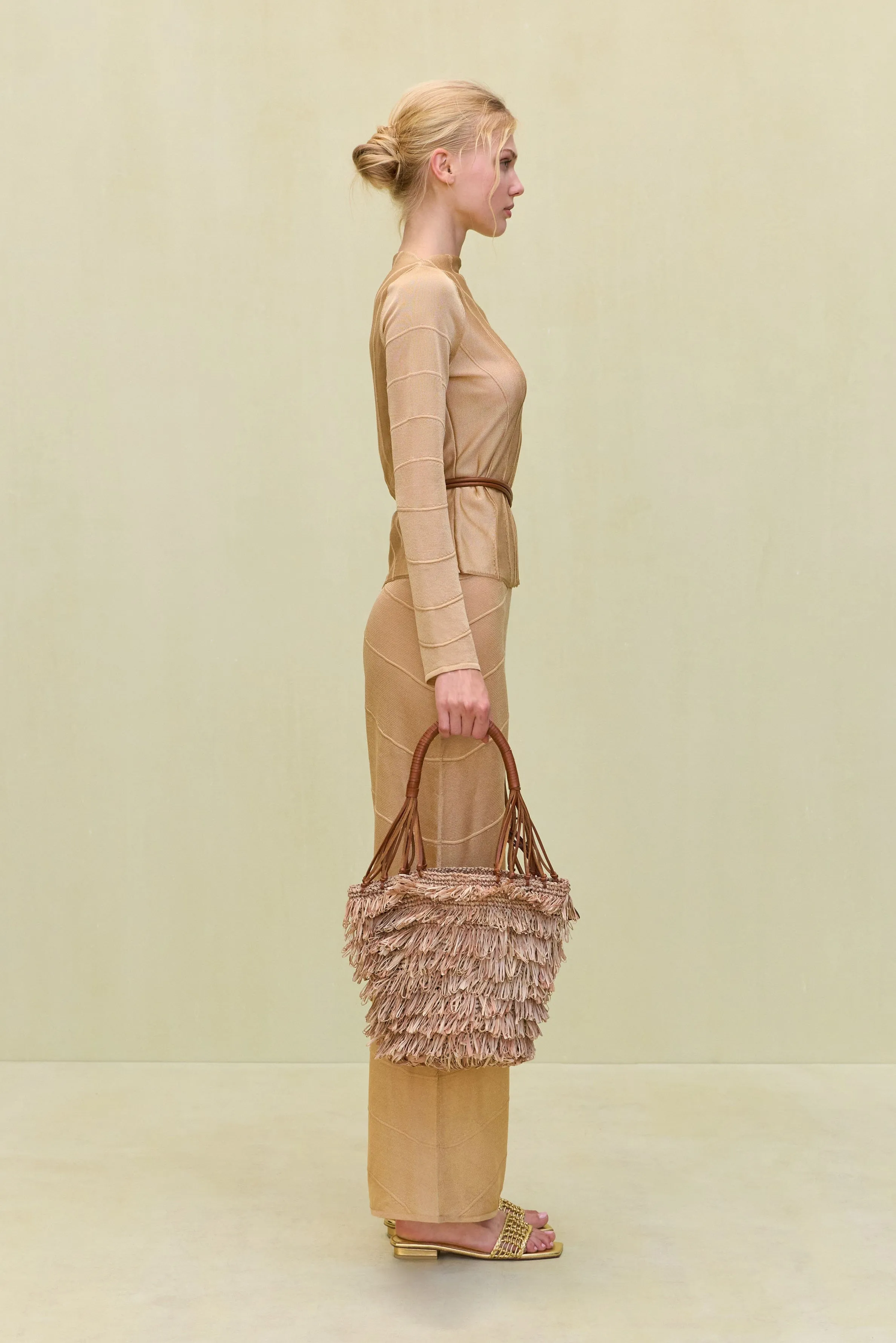 MILADIA SHOULDER BAG - TOASTED NATURAL sold by Cult Gaia product image thumbnail 5