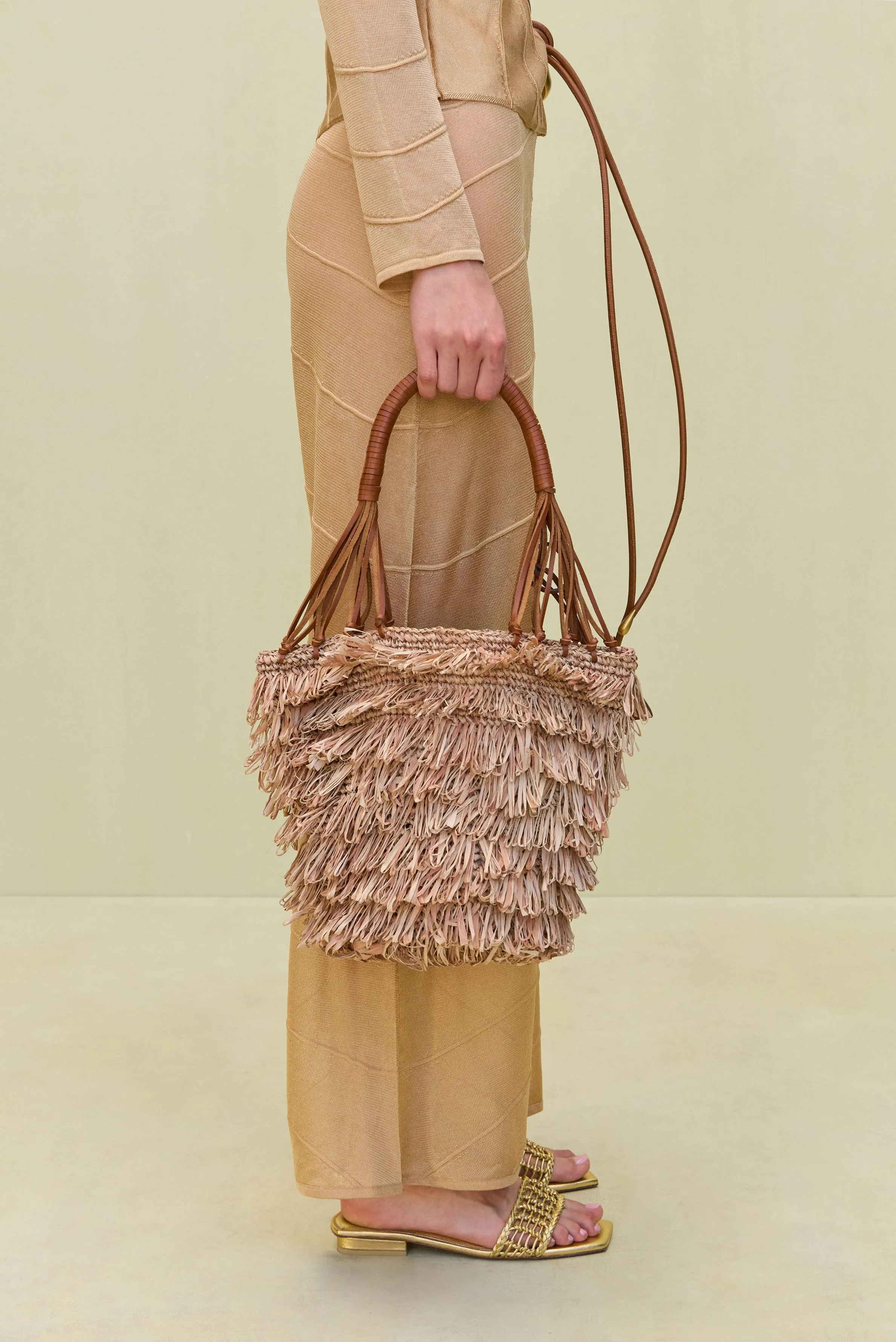 MILADIA SHOULDER BAG - TOASTED NATURAL sold by Cult Gaia product image thumbnail 2