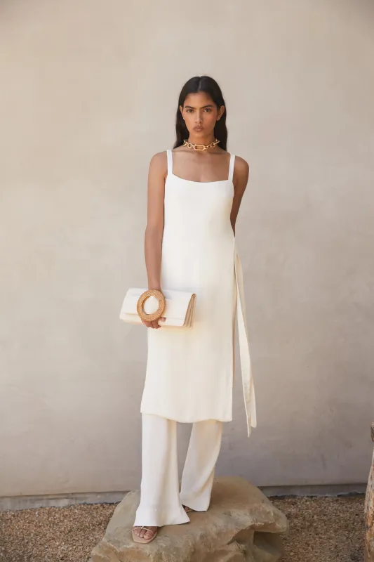 STACIE PANT - OFF WHITE sold by cult gaia