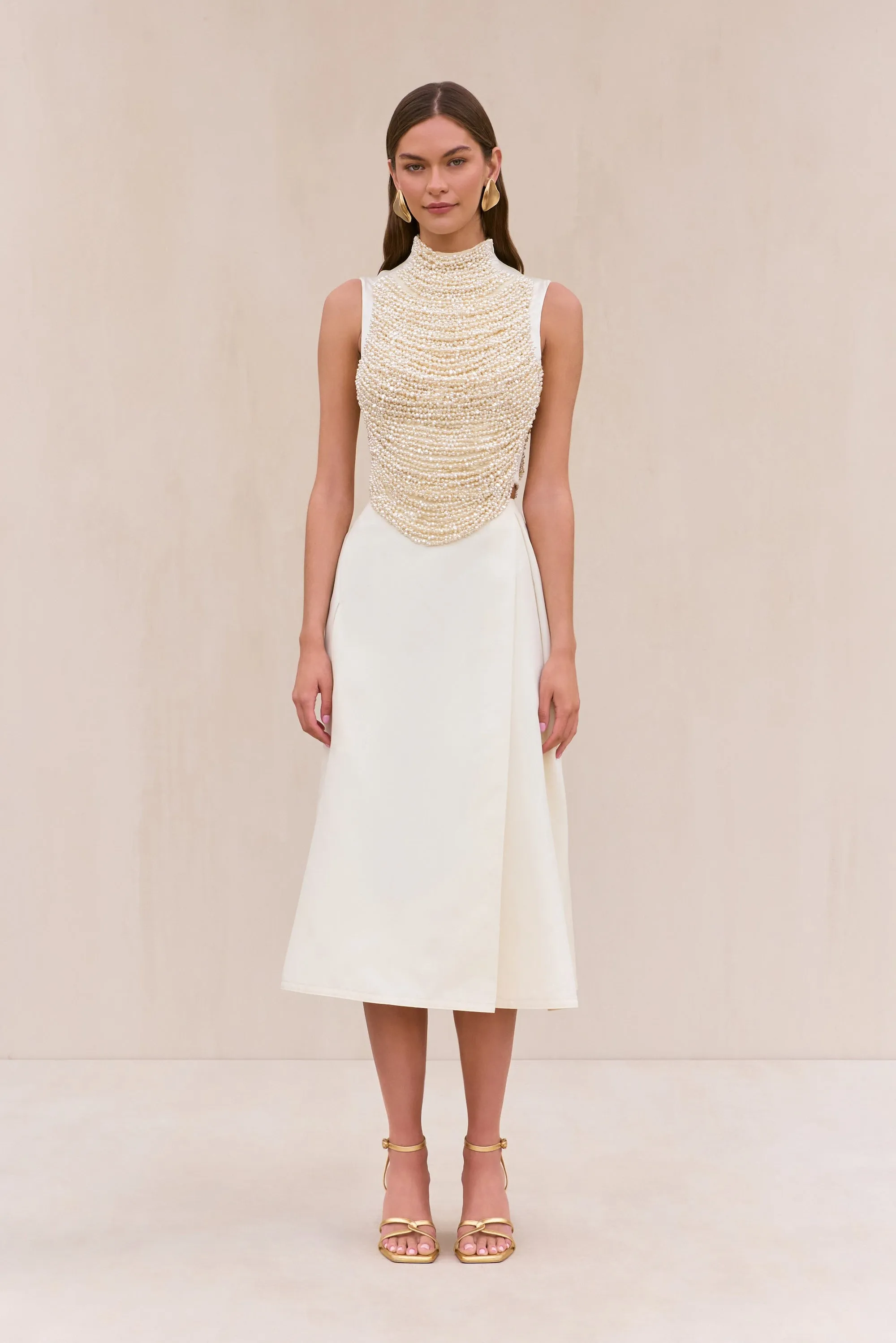 TARAJI TOP - PEARL sold by Cult Gaia product image thumbnail 3