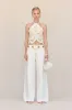 EMELIA CROCHET TOP - OFF WHITE sold by Cult Gaia