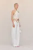 EMELIA CROCHET TOP - OFF WHITE sold by Cult Gaia
