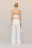 EMELIA CROCHET TOP - OFF WHITE sold by Cult Gaia