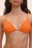 MINA BIKINI TOP - PERSIMMON sold by Cult Gaia
