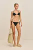 MINA BIKINI BOTTOM - BLACK sold by Cult Gaia
