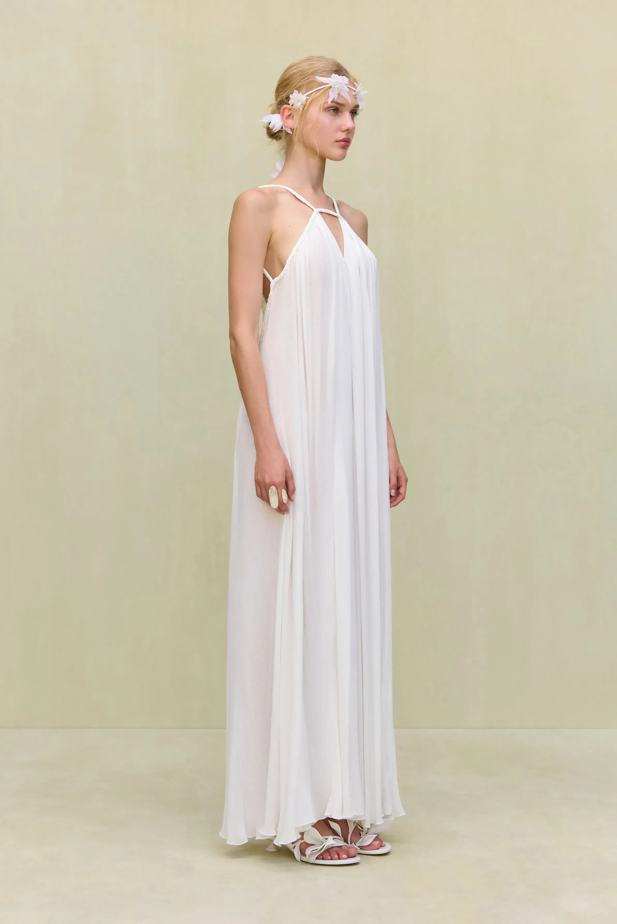 LORETTA COVER UP DRESS - OFF WHITE sold by Cult Gaia product image thumbnail 3
