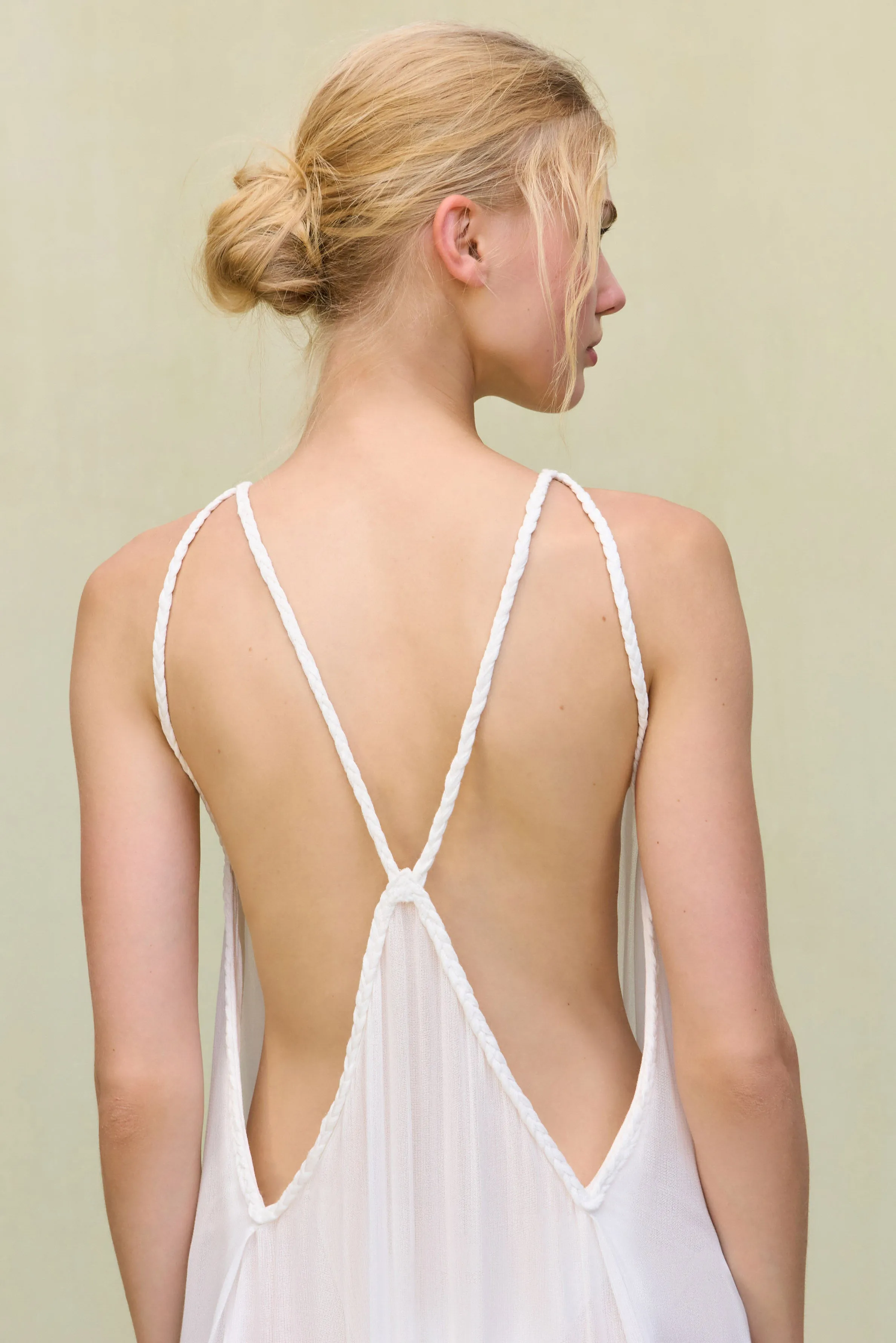 LORETTA COVER UP DRESS - OFF WHITE sold by Cult Gaia product image thumbnail 2