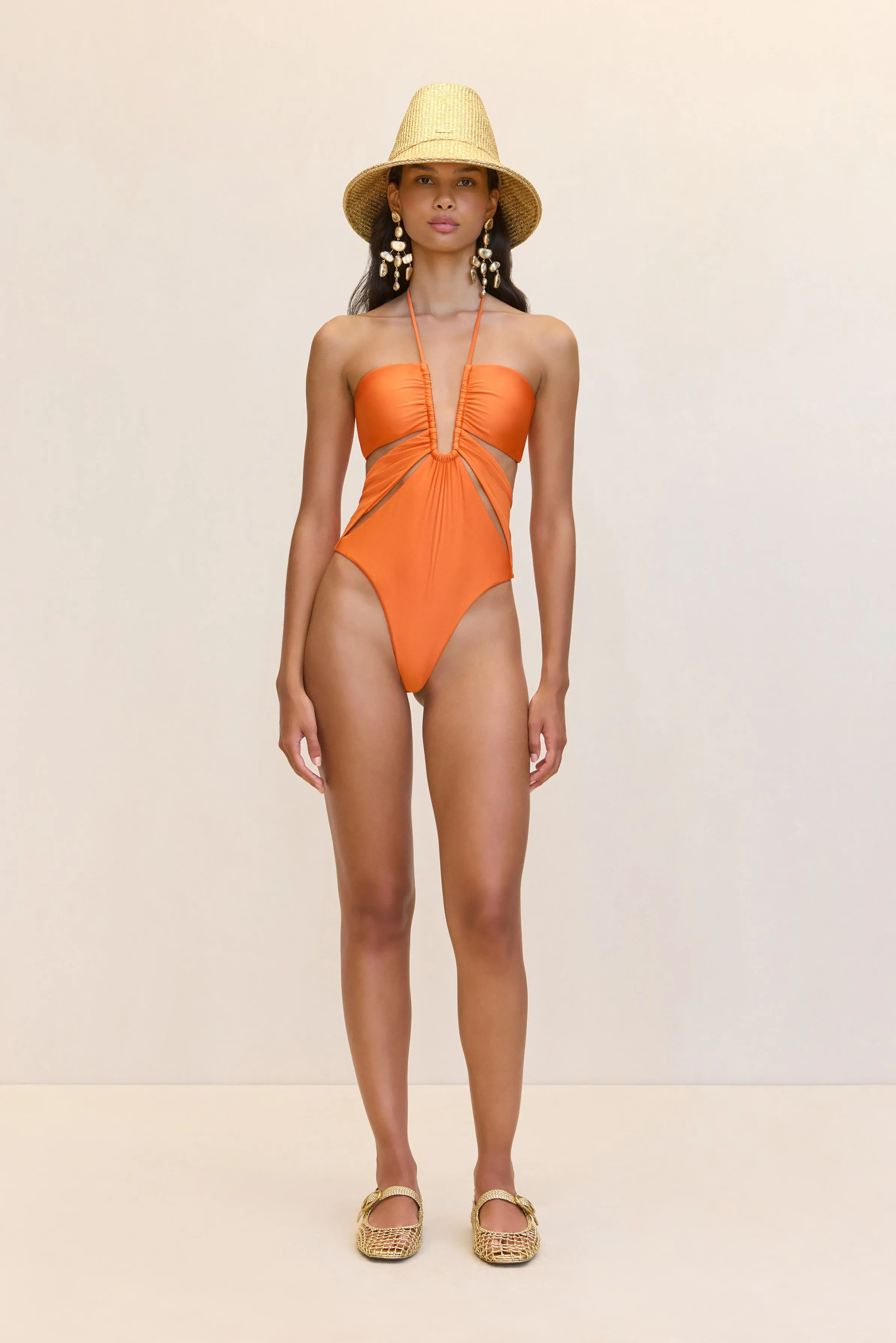 HOLLIS ONE PIECE - PERSIMMON sold by Cult Gaia product image thumbnail 2