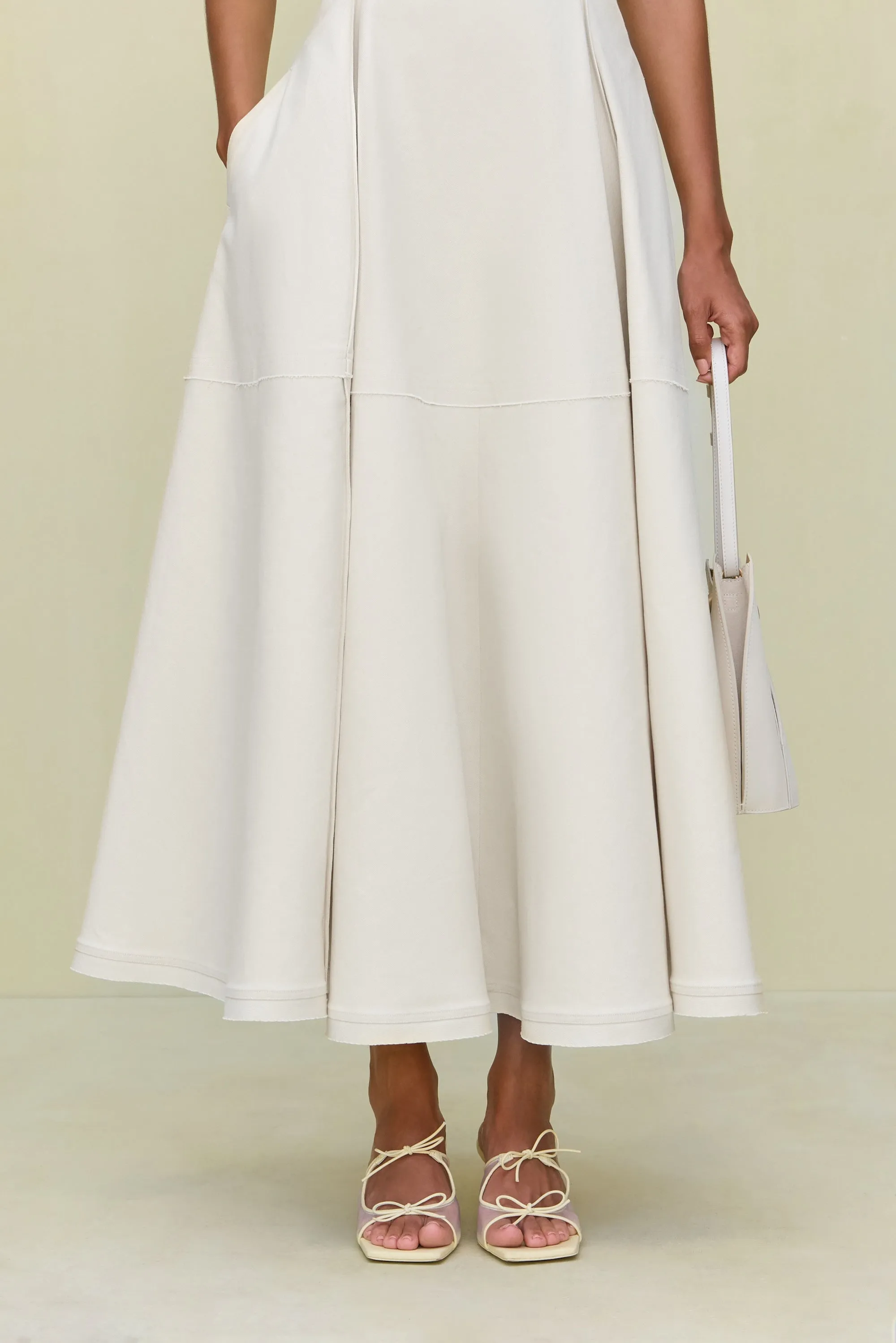 MAKA DRESS - OFF WHITE sold by Cult Gaia product image thumbnail 3