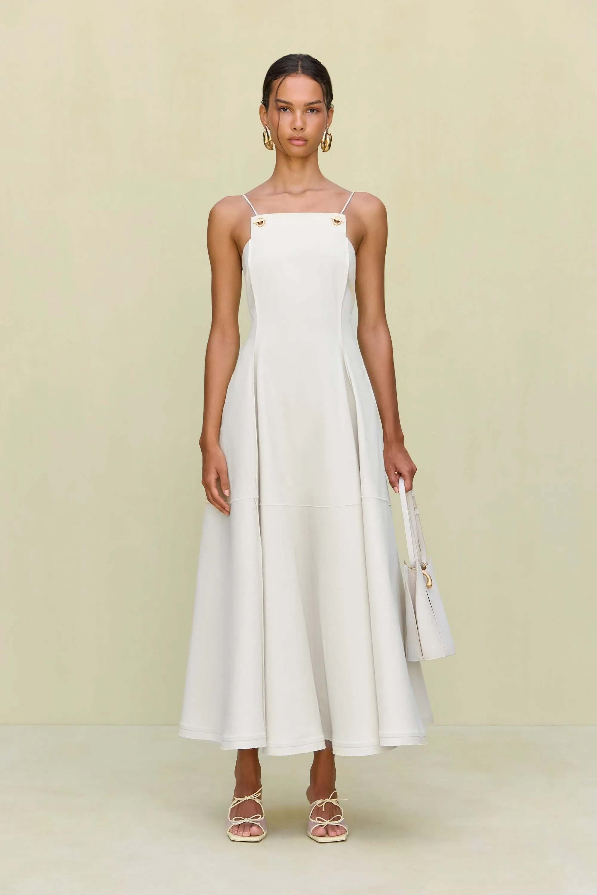 MAKA DRESS - OFF WHITE sold by Cult Gaia