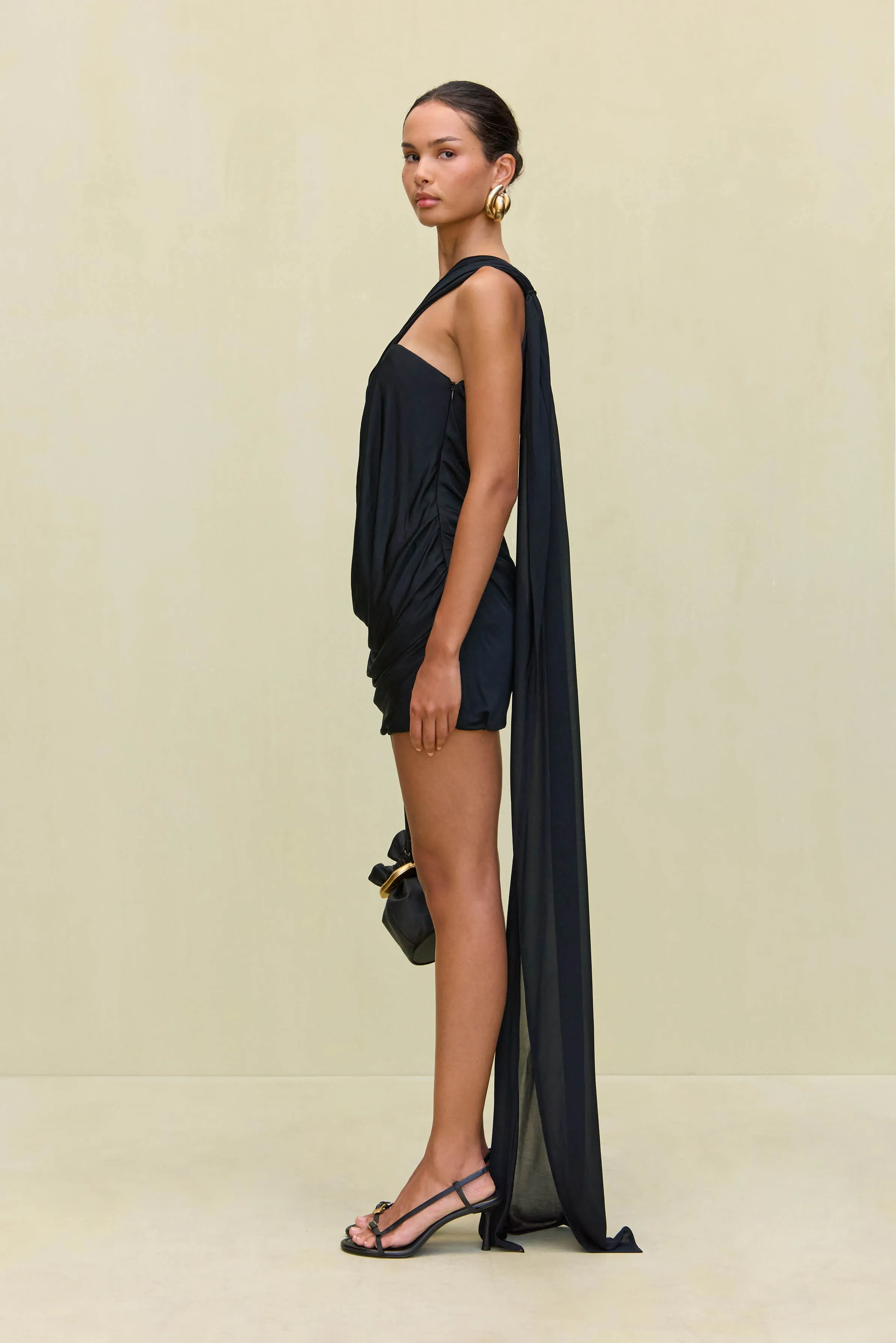 SIRENA DRESS - BLACK sold by Cult Gaia product image thumbnail 3