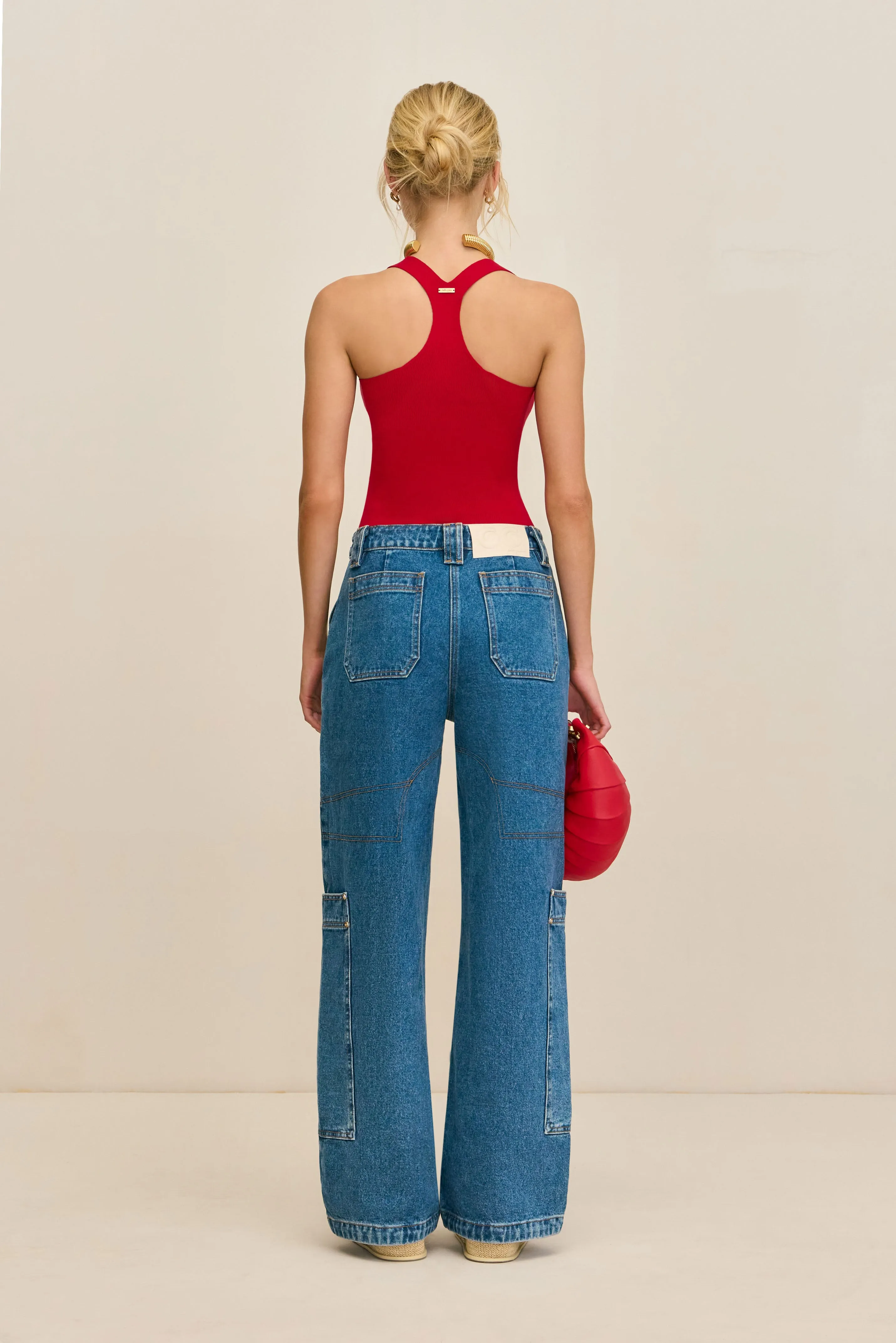 CRAWFORD KNIT TOP - GHERMEZ sold by Cult Gaia product image thumbnail 4