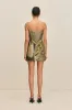 BEBE DRESS - PORTRAIT MULTI sold by Cult Gaia