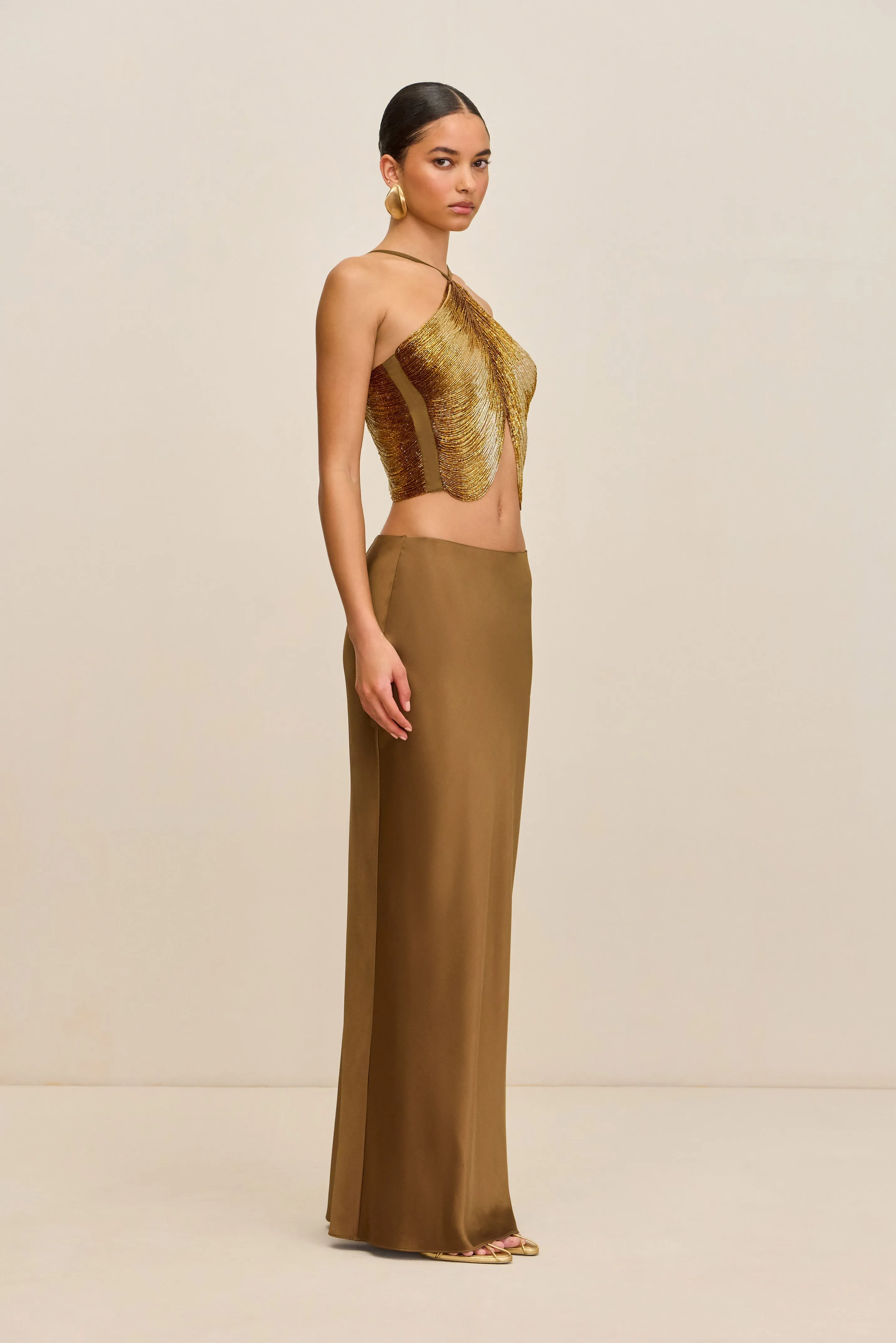 CHANTEL SKIRT - BRONZE sold by Cult Gaia product image thumbnail 4
