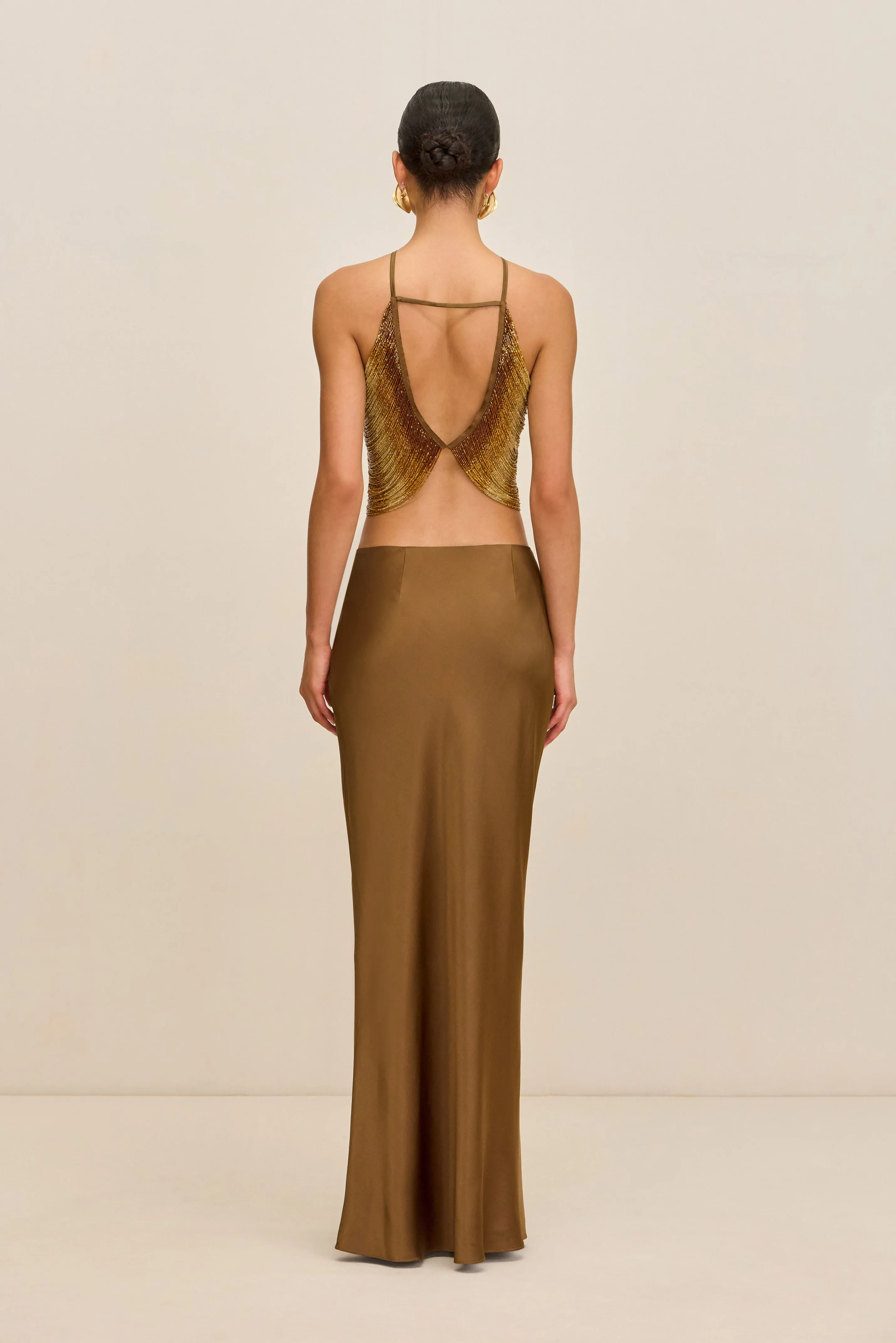CHANTEL SKIRT - BRONZE sold by Cult Gaia product image thumbnail 5