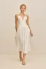 DARCEY DRESS - OFF WHITE sold by Cult Gaia