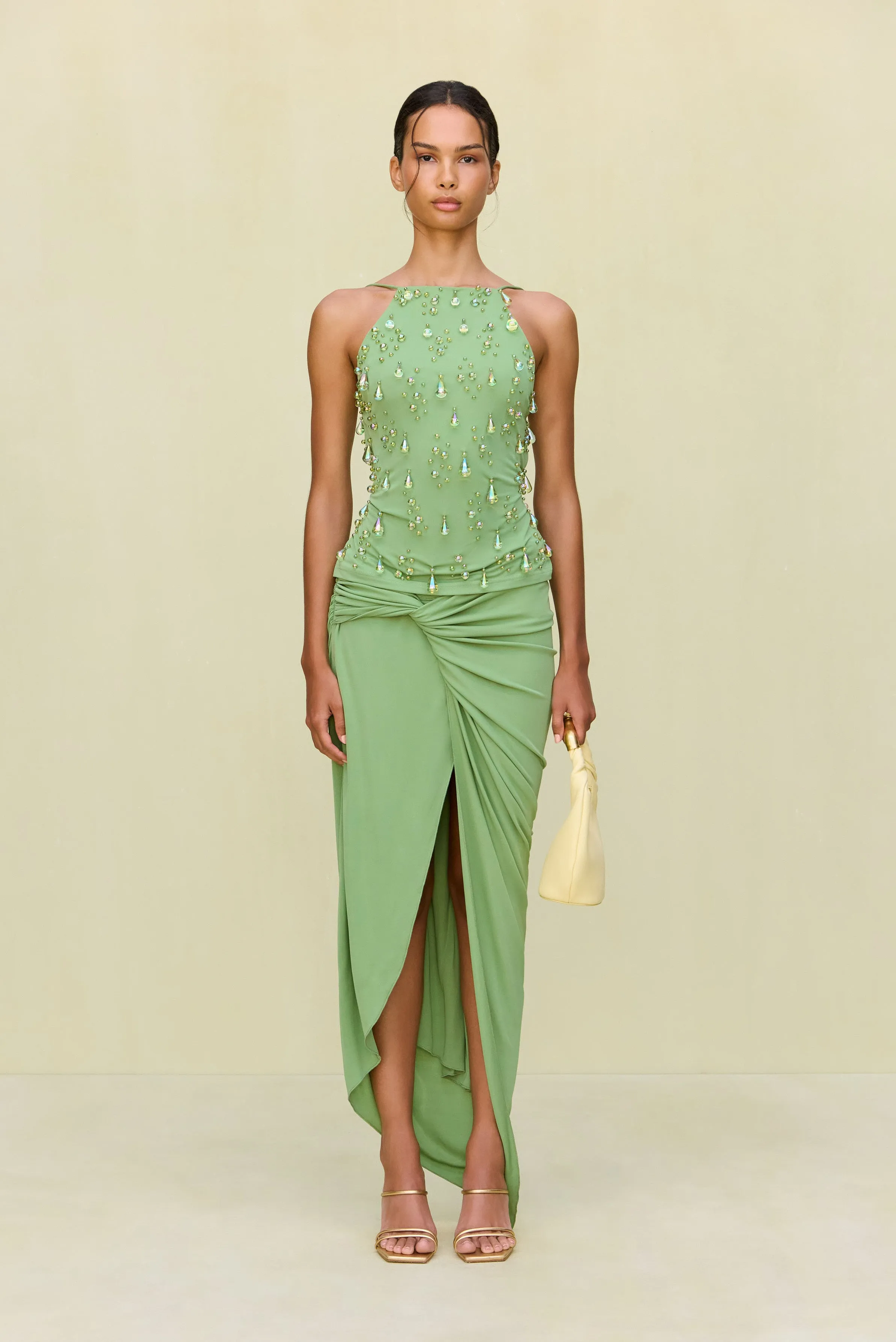 AERIS SKIRT - CALLA LILLY sold by Cult Gaia