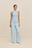 WAKE KNIT TOP - COASTAL sold by Cult Gaia