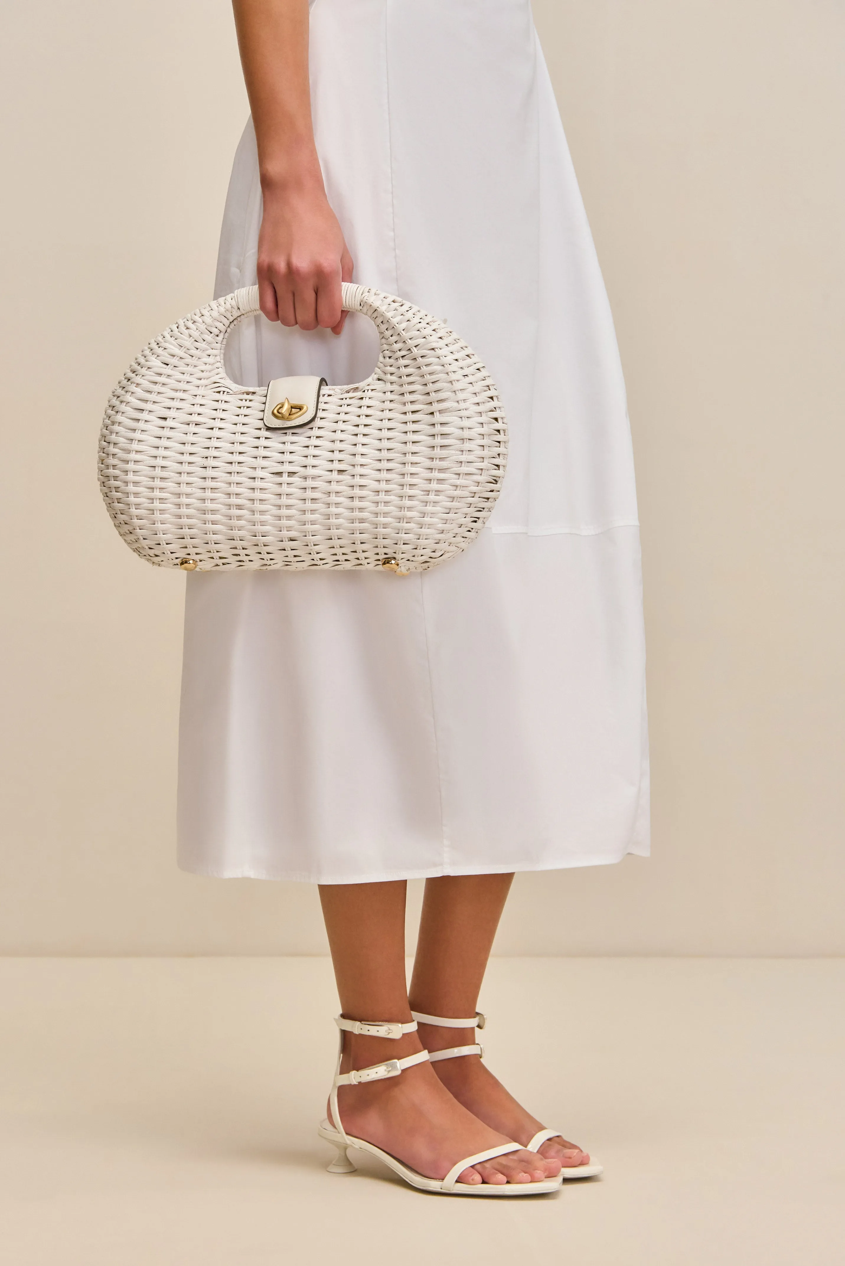 TORINA SANDAL - ANTIQUE WHITE sold by Cult Gaia product image thumbnail 4