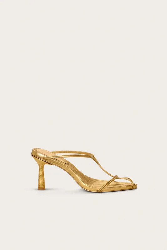 NICIA SANDAL - BRASS sold by Cult Gaia