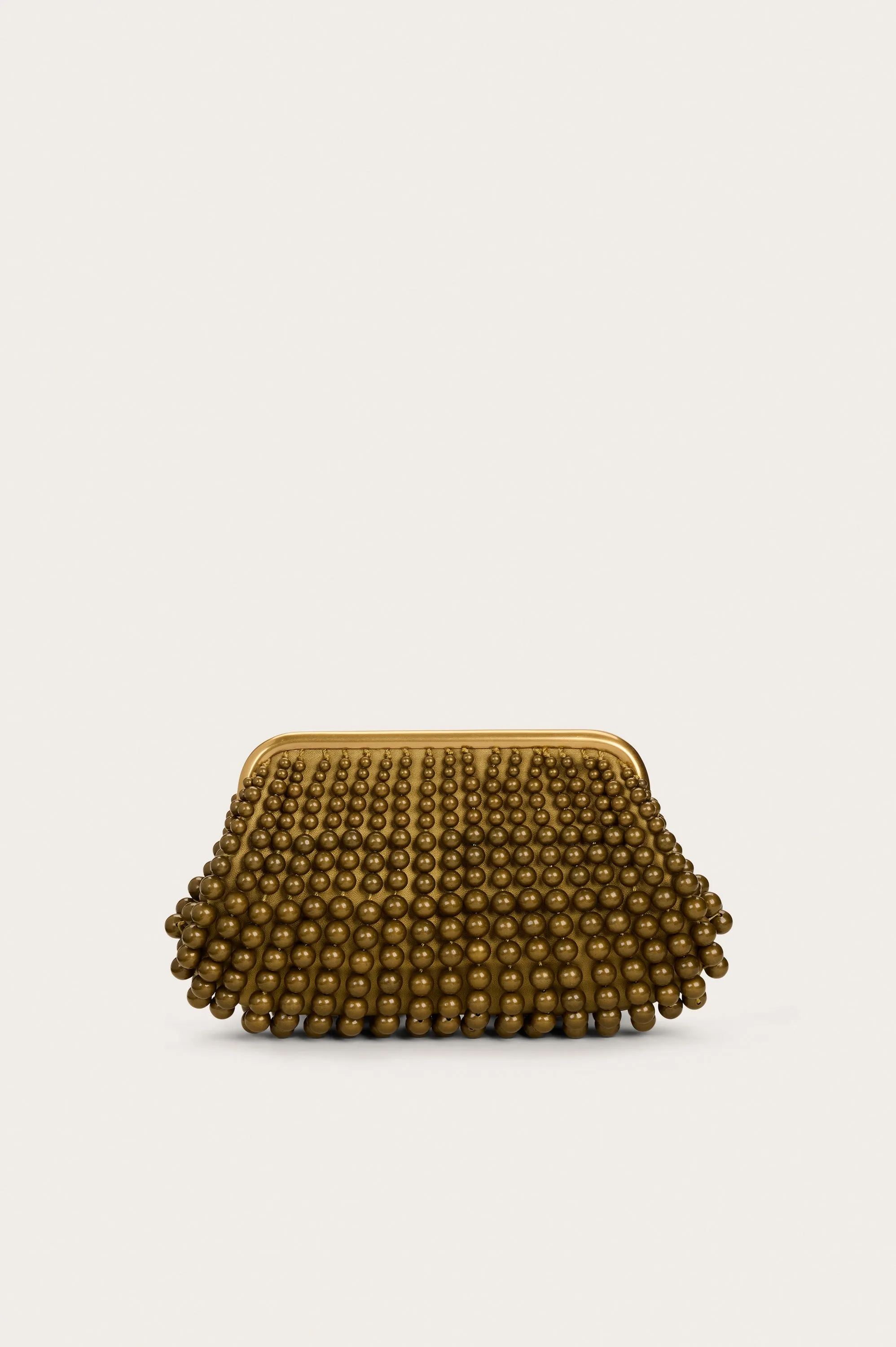 NIA MINI CLUTCH - ANTIQUE BRASS sold by Cult Gaia