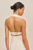 JILL TOP - OFF WHITE sold by Cult Gaia