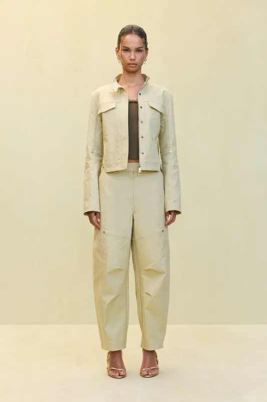 MADDY PANT - KHAKI sold by Cult Gaia