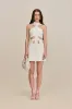 LILLIE KNIT DRESS - OFF WHITE sold by Cult Gaia