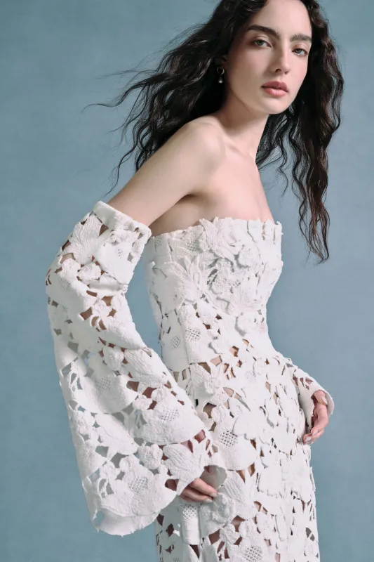 KAYLINA GOWN - OFF WHITE sold by Cult Gaia