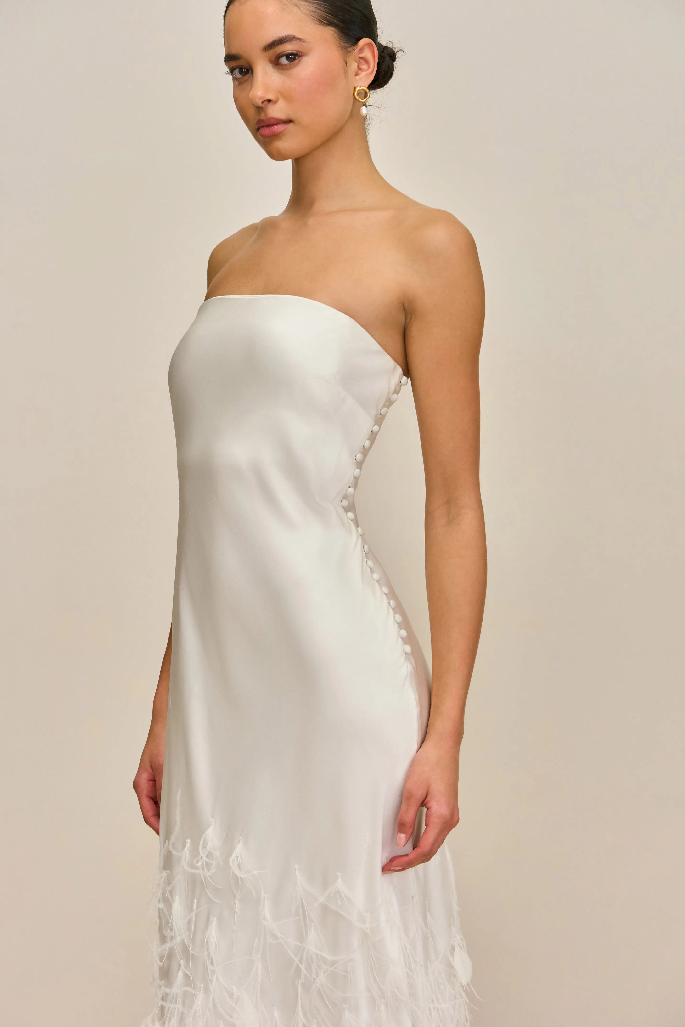 MARIANA GOWN - OFF WHITE sold by Cult Gaia product image thumbnail 3