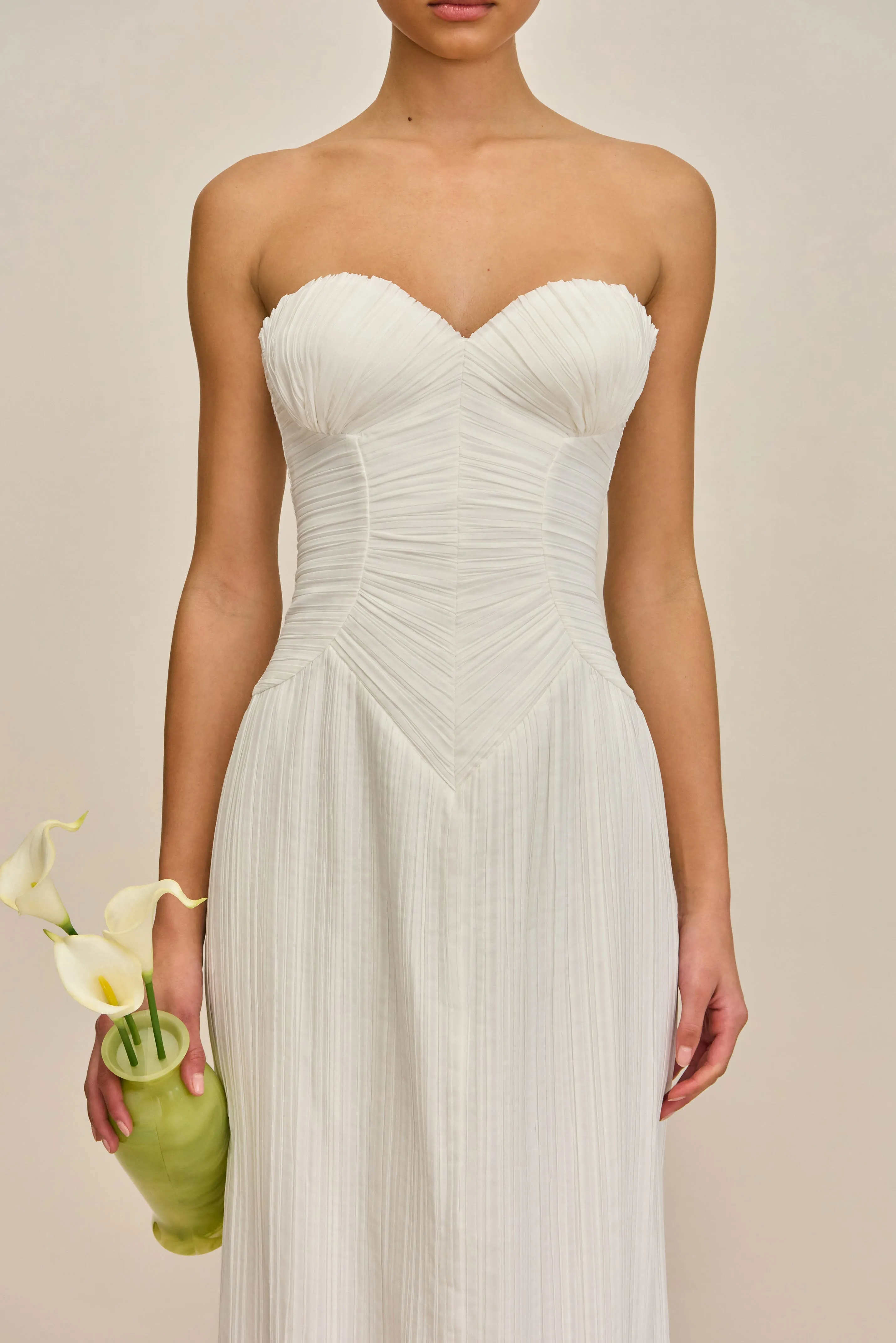ASHIKA GOWN - OFF WHITE sold by Cult Gaia