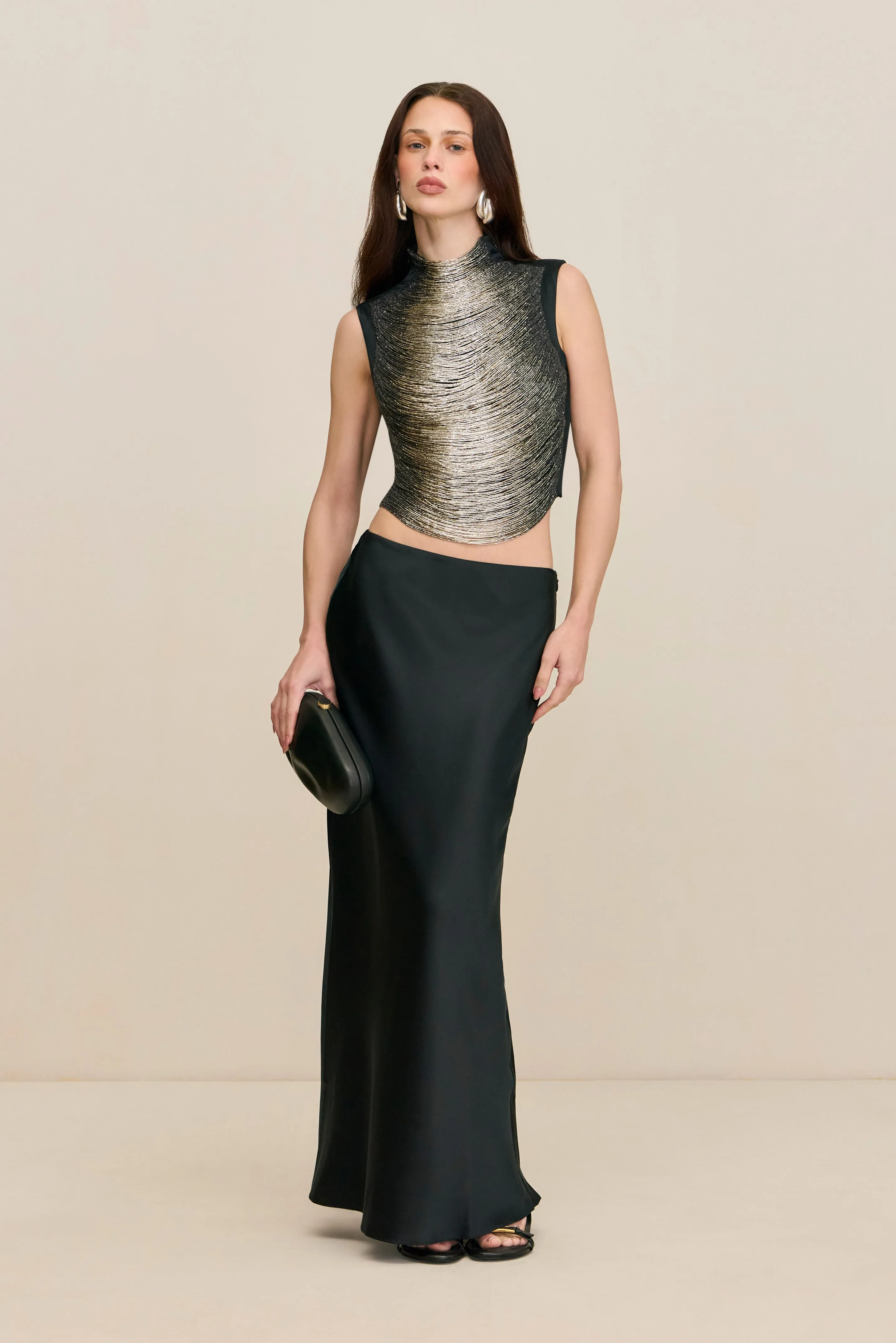 CHANTEL SKIRT - BLACK sold by Cult Gaia