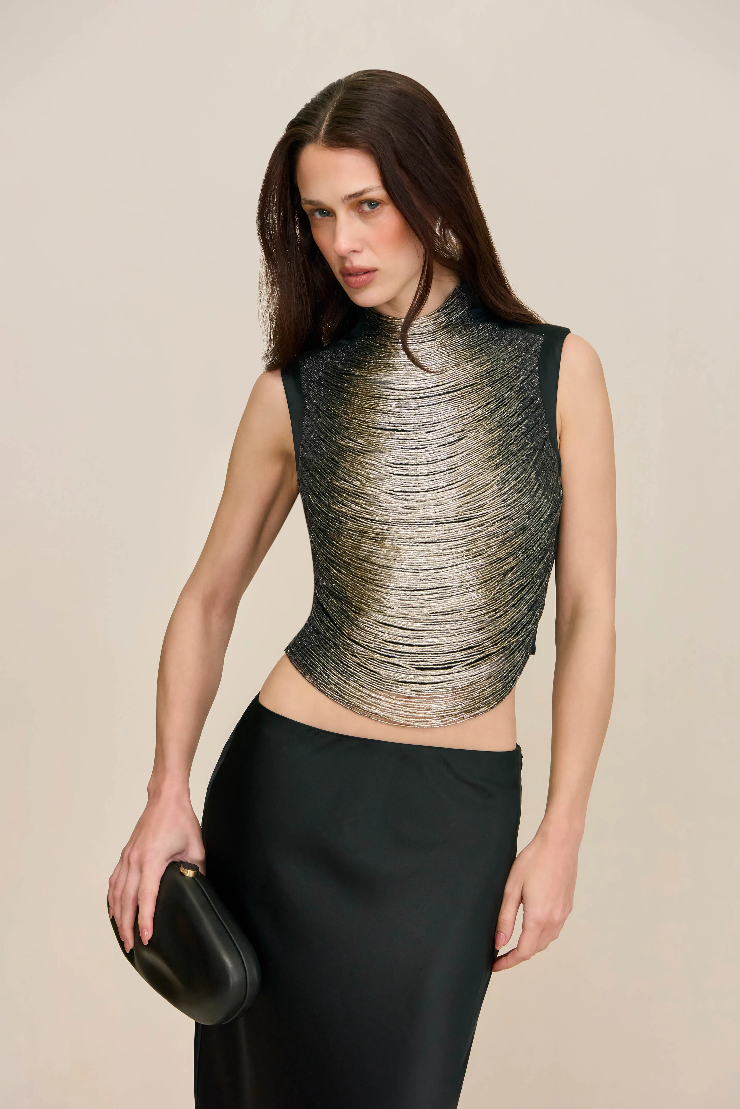 CHANTEL SKIRT - BLACK sold by Cult Gaia product image thumbnail 3