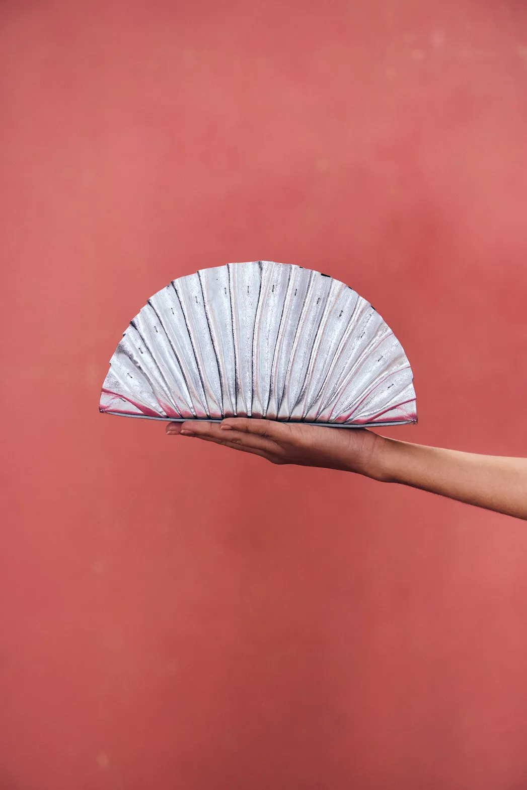 NALA MINI CLUTCH - SILVER sold by Cult Gaia product image thumbnail 3