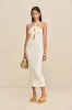 AVERY KNIT DRESS - OFF WHITE sold by Cult Gaia