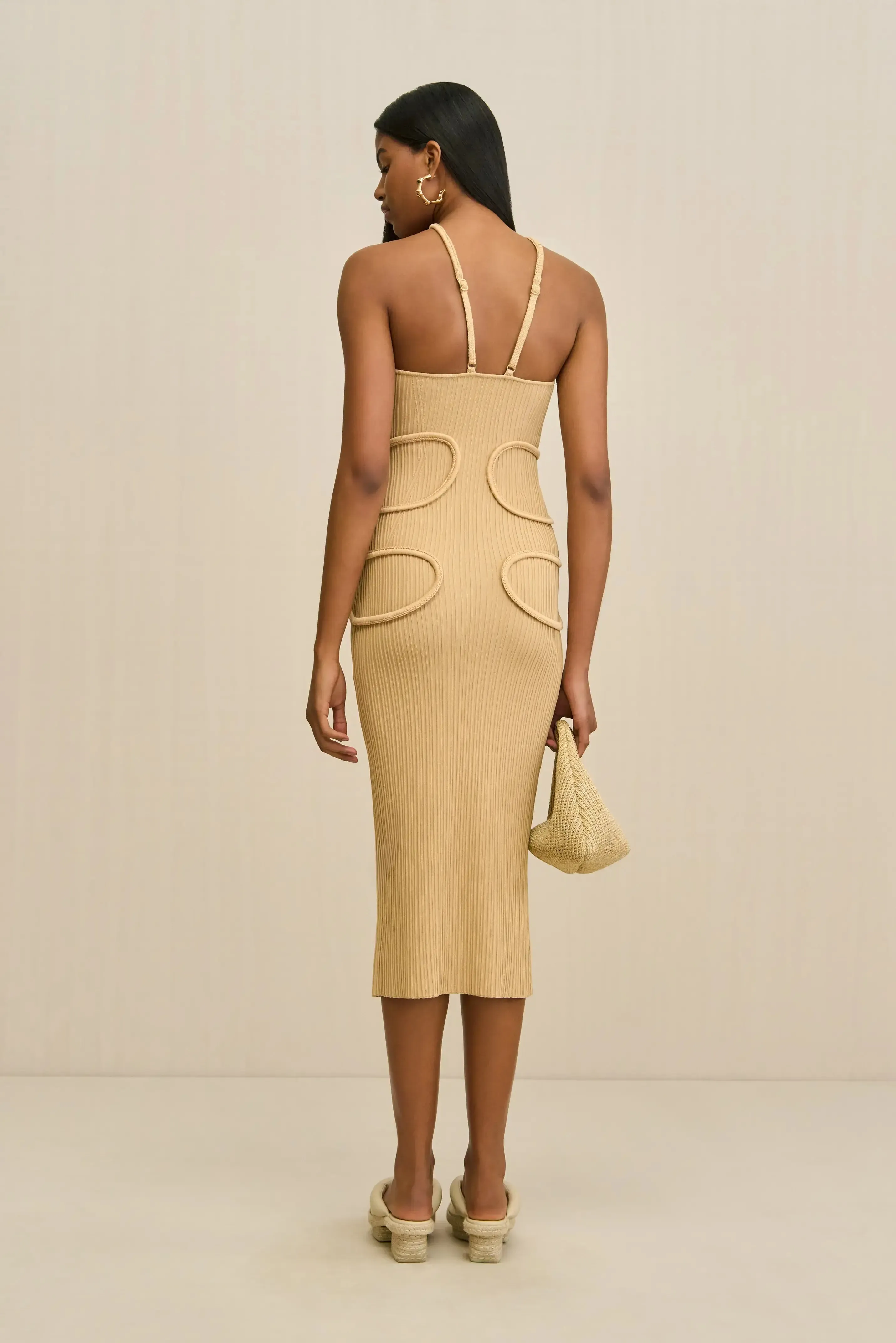 AVERY KNIT DRESS - SAND sold by Cult Gaia product image thumbnail 4