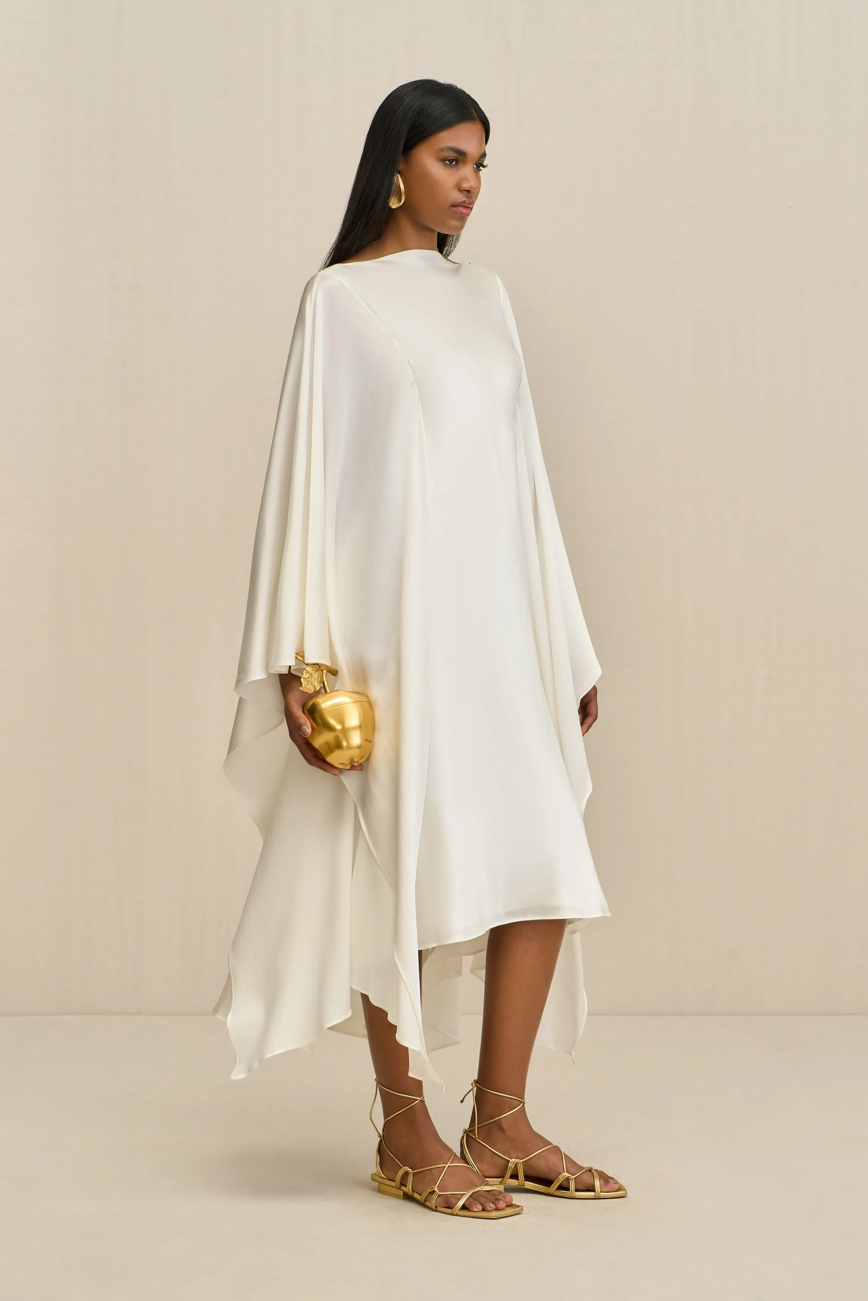 KESIA GOWN - OFF WHITE sold by Cult Gaia product image thumbnail 3