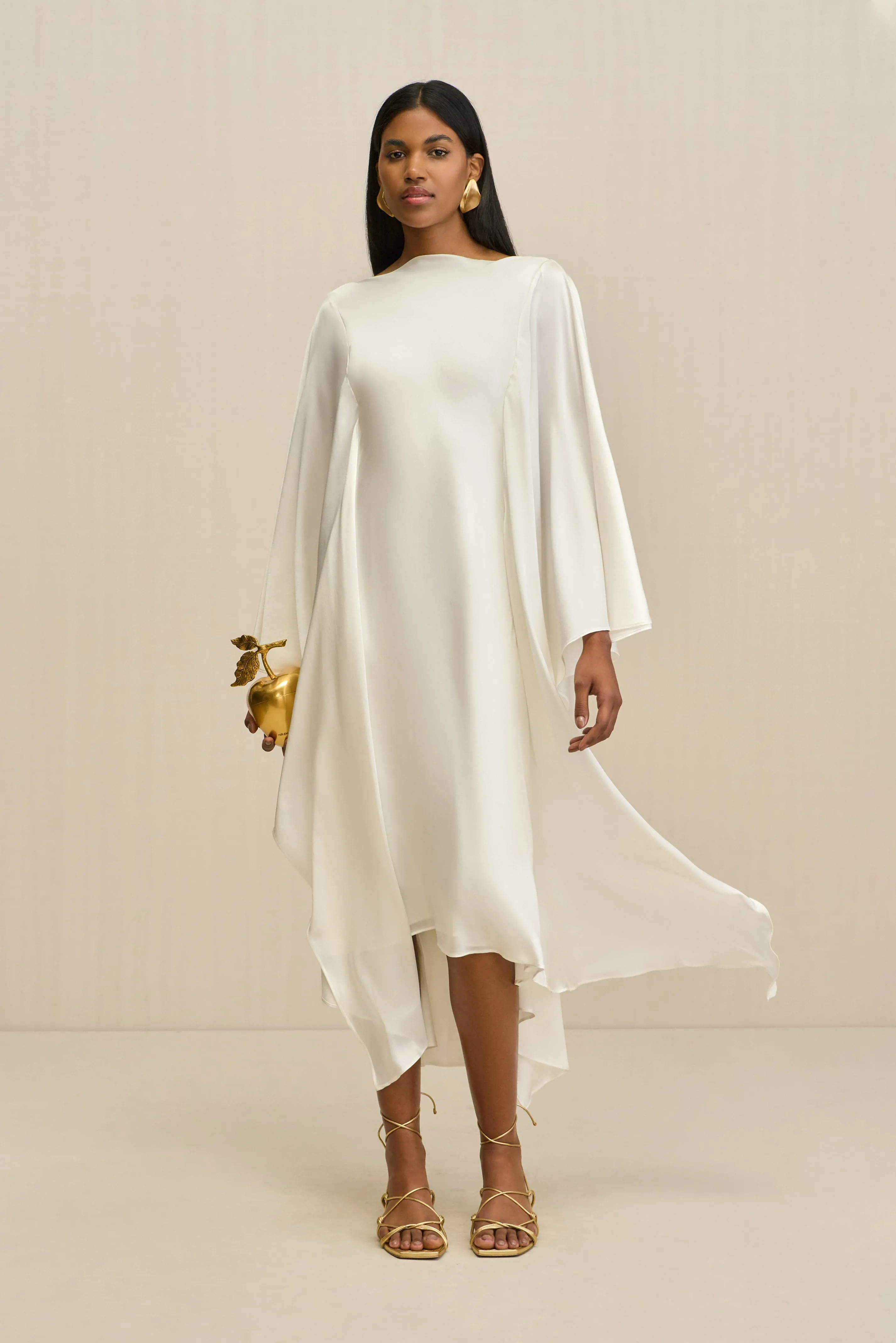 KESIA GOWN - OFF WHITE sold by Cult Gaia product image thumbnail 4