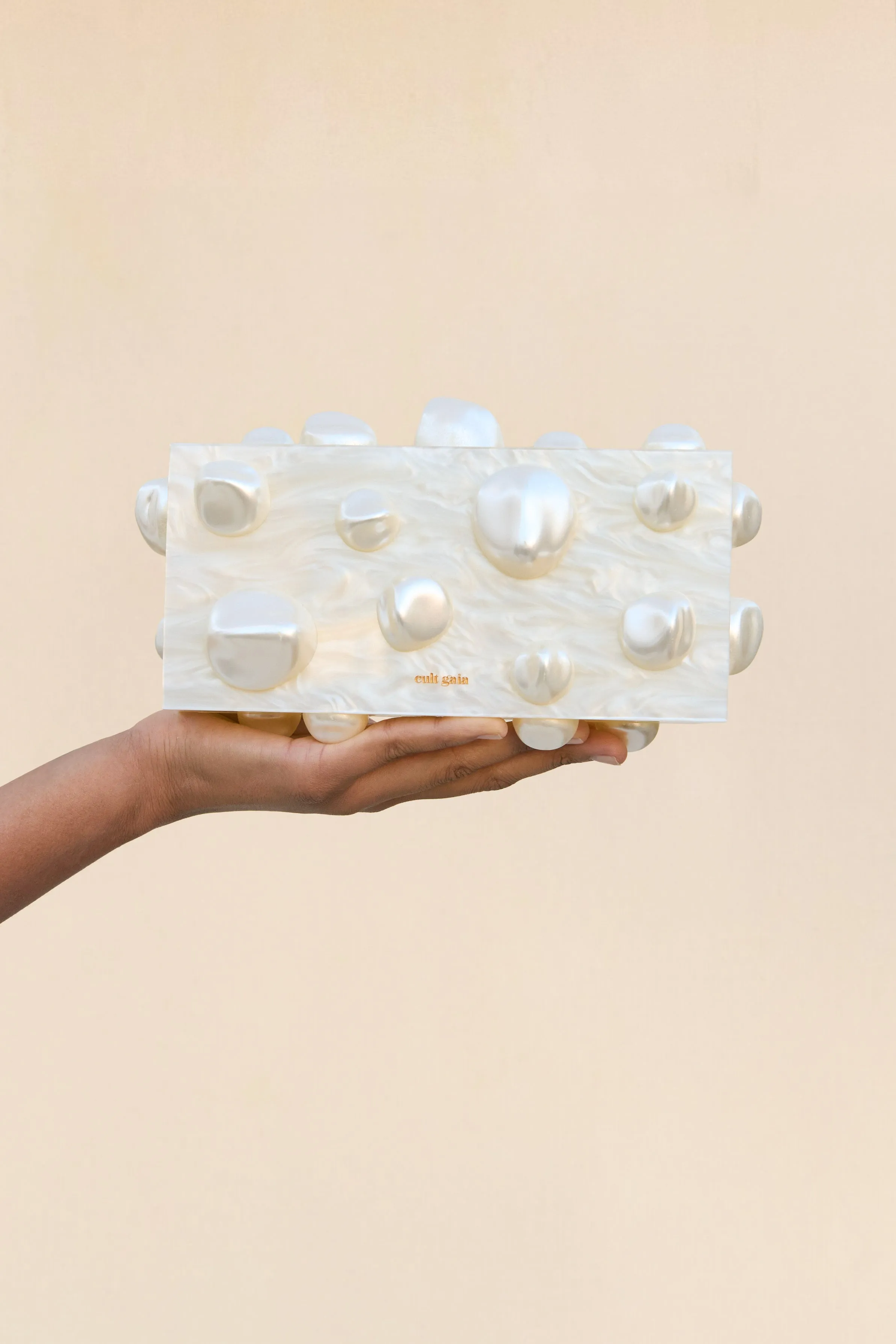 ORBS CLUTCH - IVORY sold by Cult Gaia product image thumbnail 2