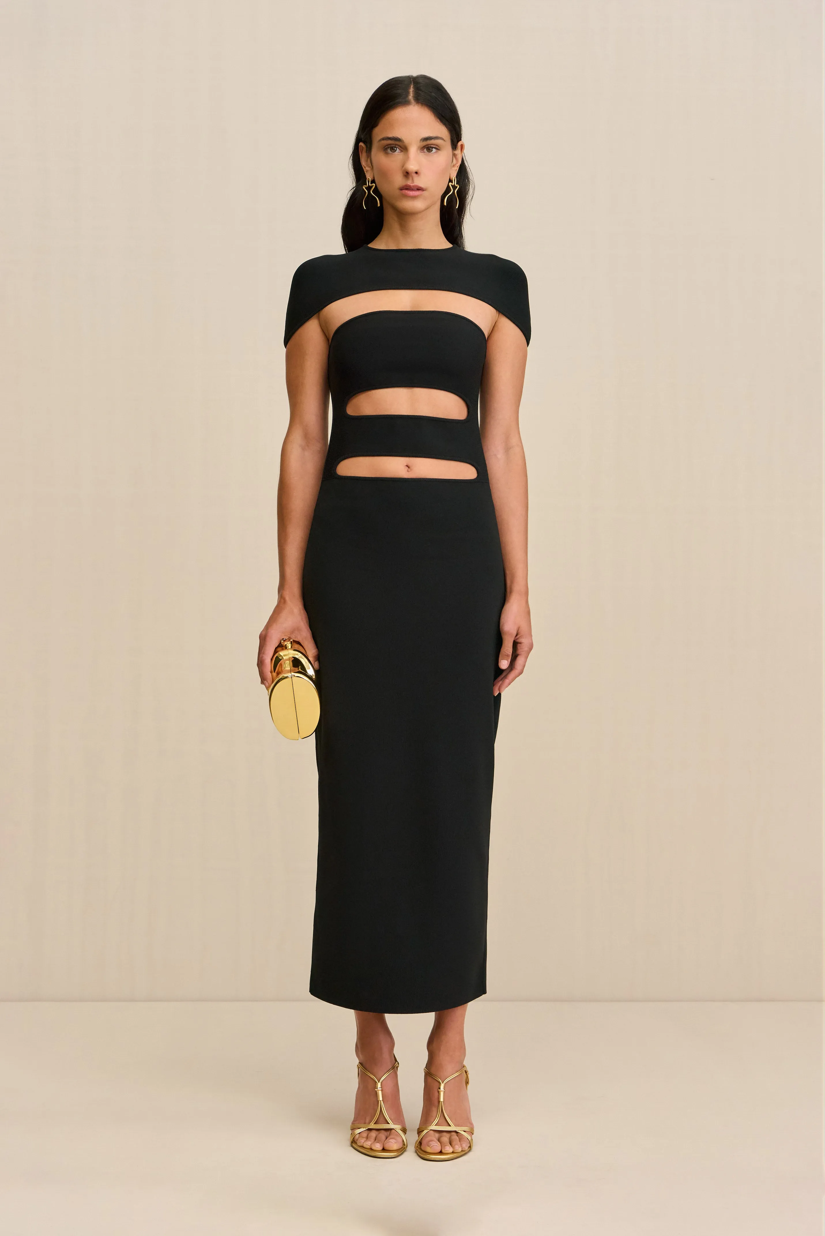RIANNA DRESS - BLACK sold by Cult Gaia product image thumbnail 2