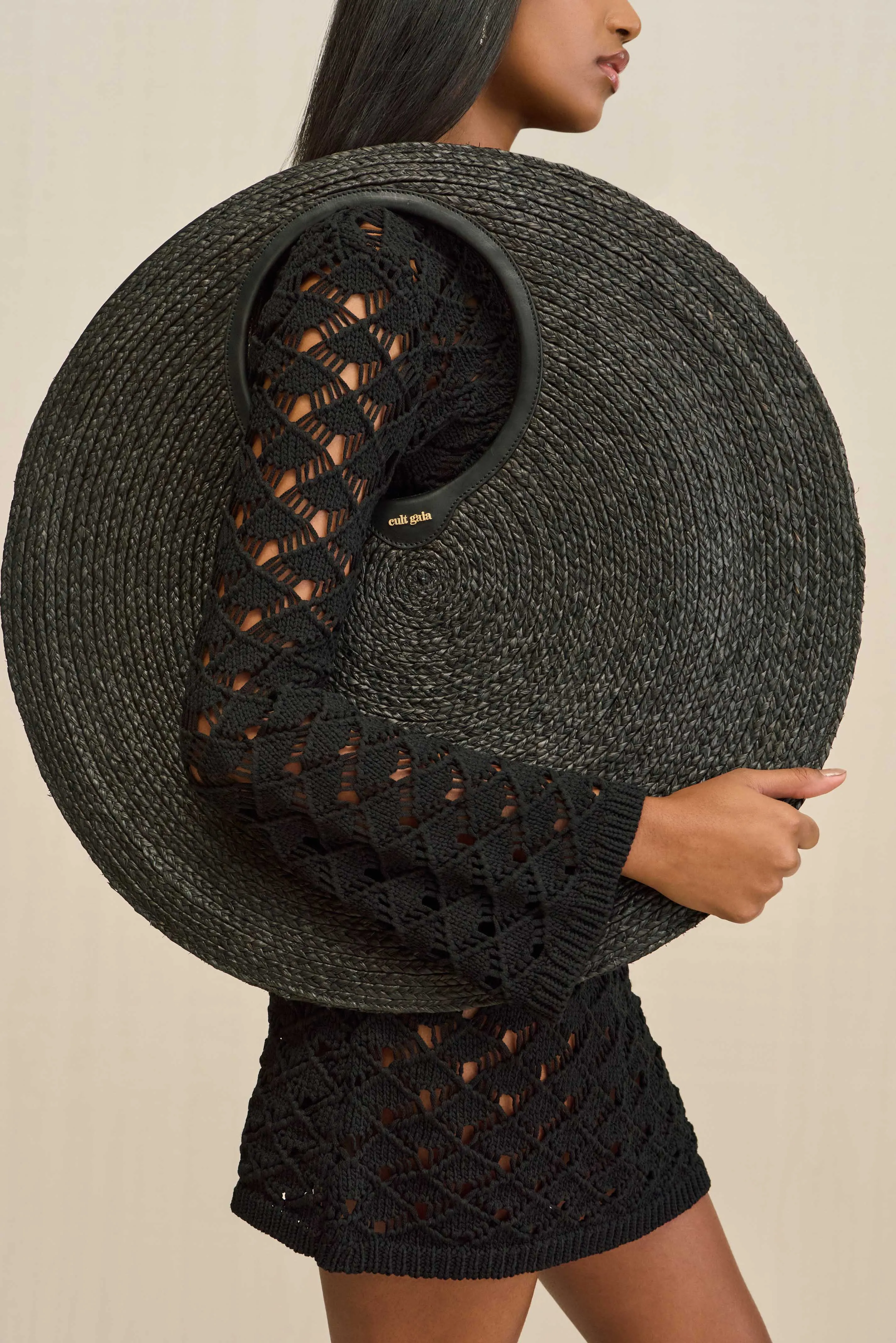 AMUN SHOULDER BAG - BLACK sold by Cult Gaia