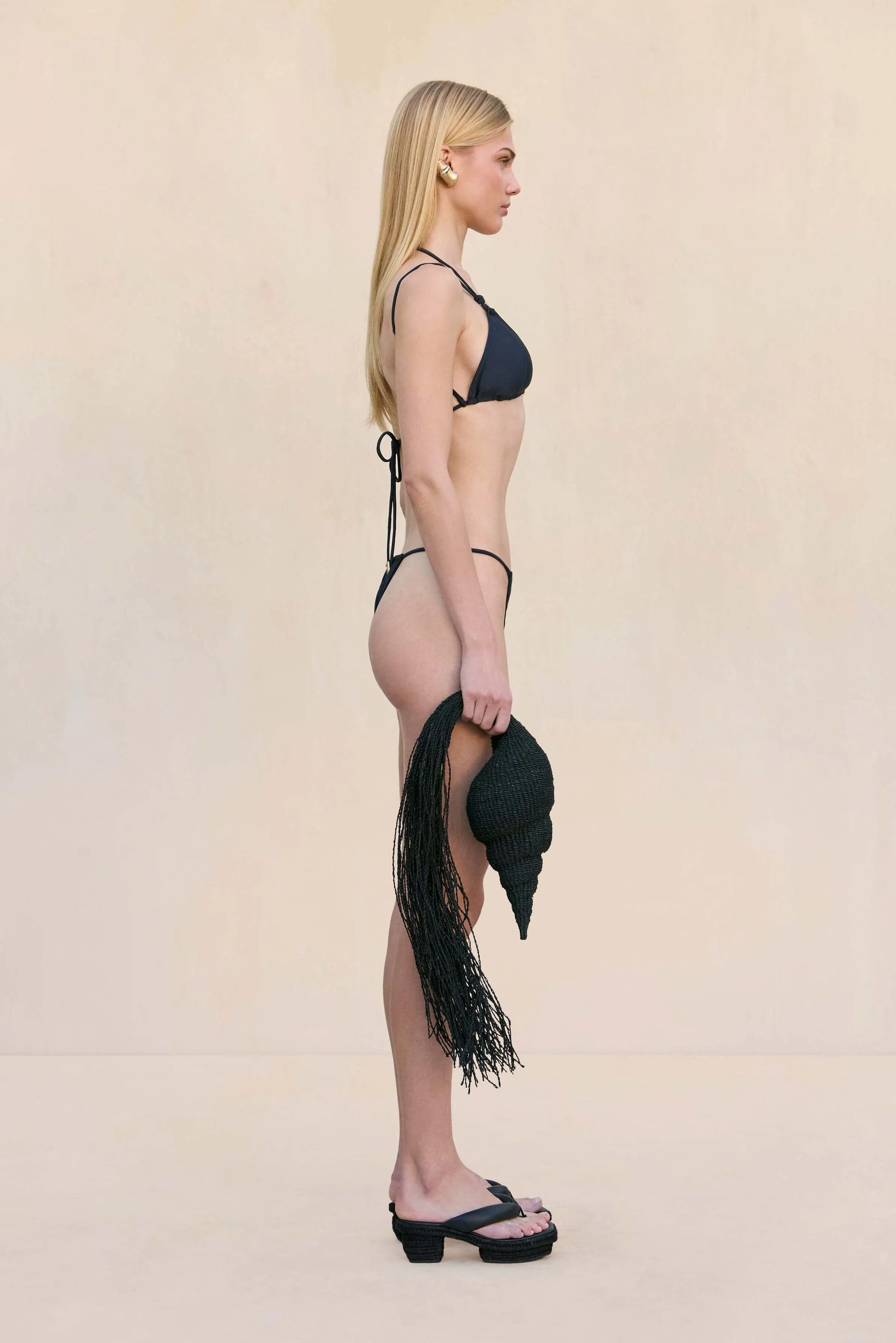 ANOKI BIKINI BOTTOM - DEEP LAKE sold by Cult Gaia product image thumbnail 4