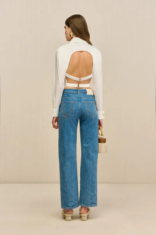 ATLAS TOP - OFF WHITE sold by Cult Gaia