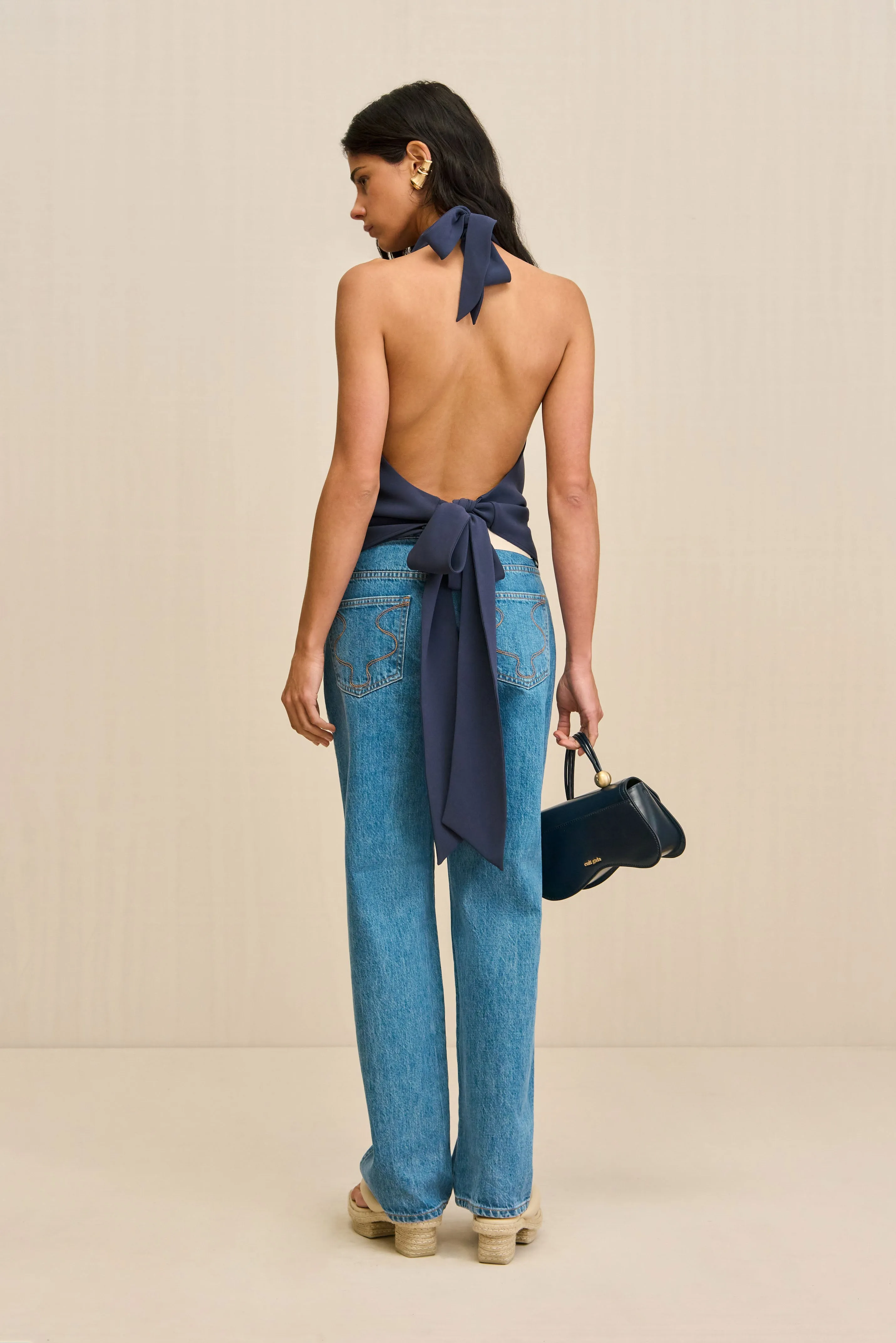 AUGUSTA TOP - DEEP LAKE sold by Cult Gaia product image thumbnail 2