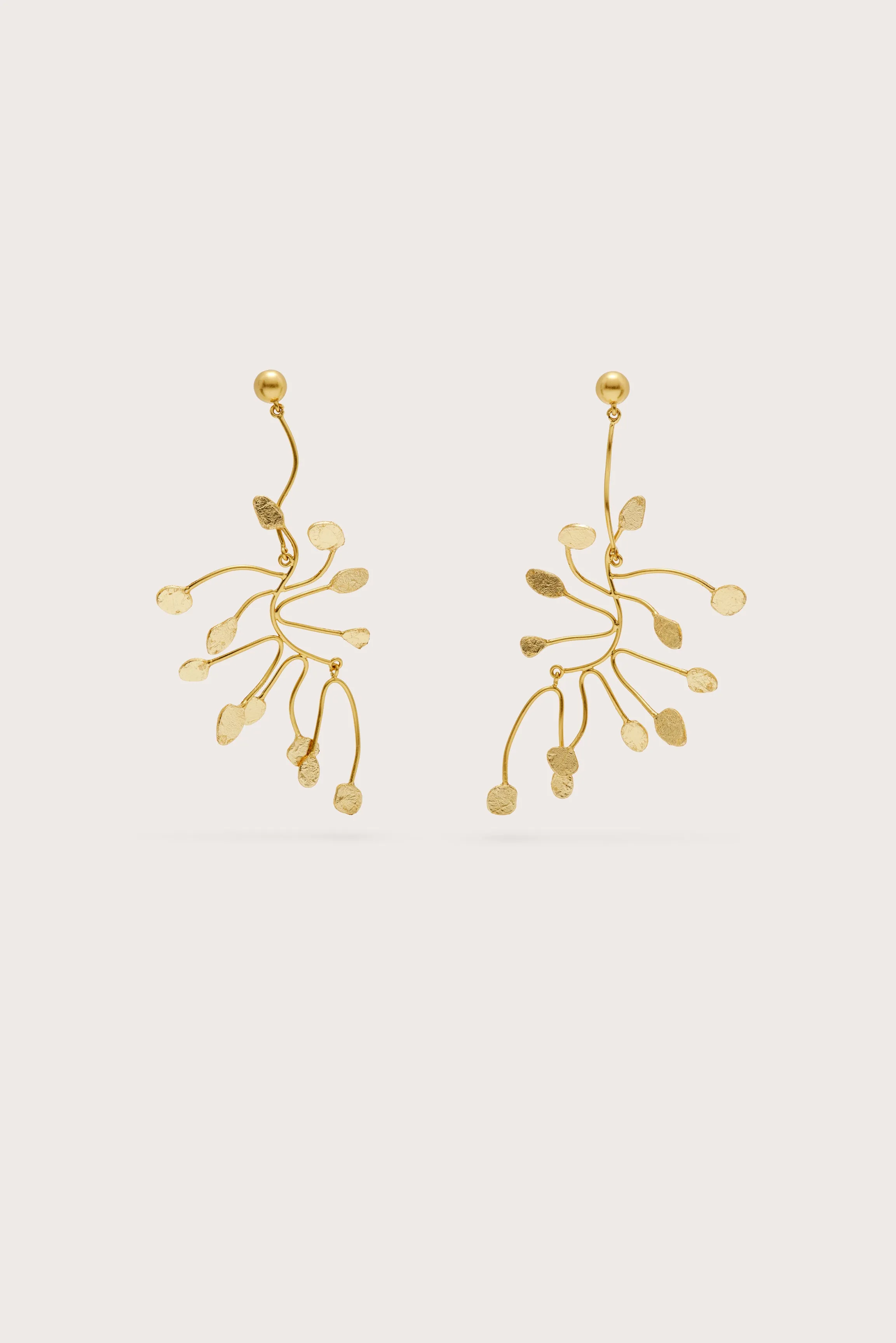 ILARIA EARRING - GOLD FOILED sold by Cult Gaia