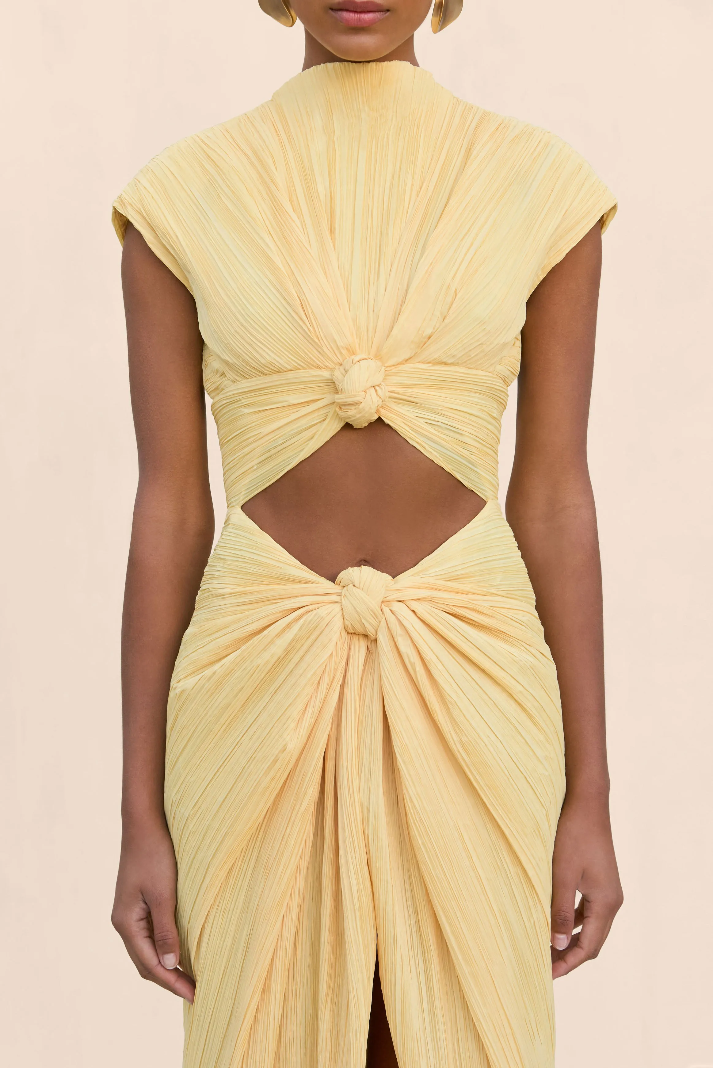 INAYA DRESS - DAFFODIL sold by Cult Gaia product image thumbnail 3