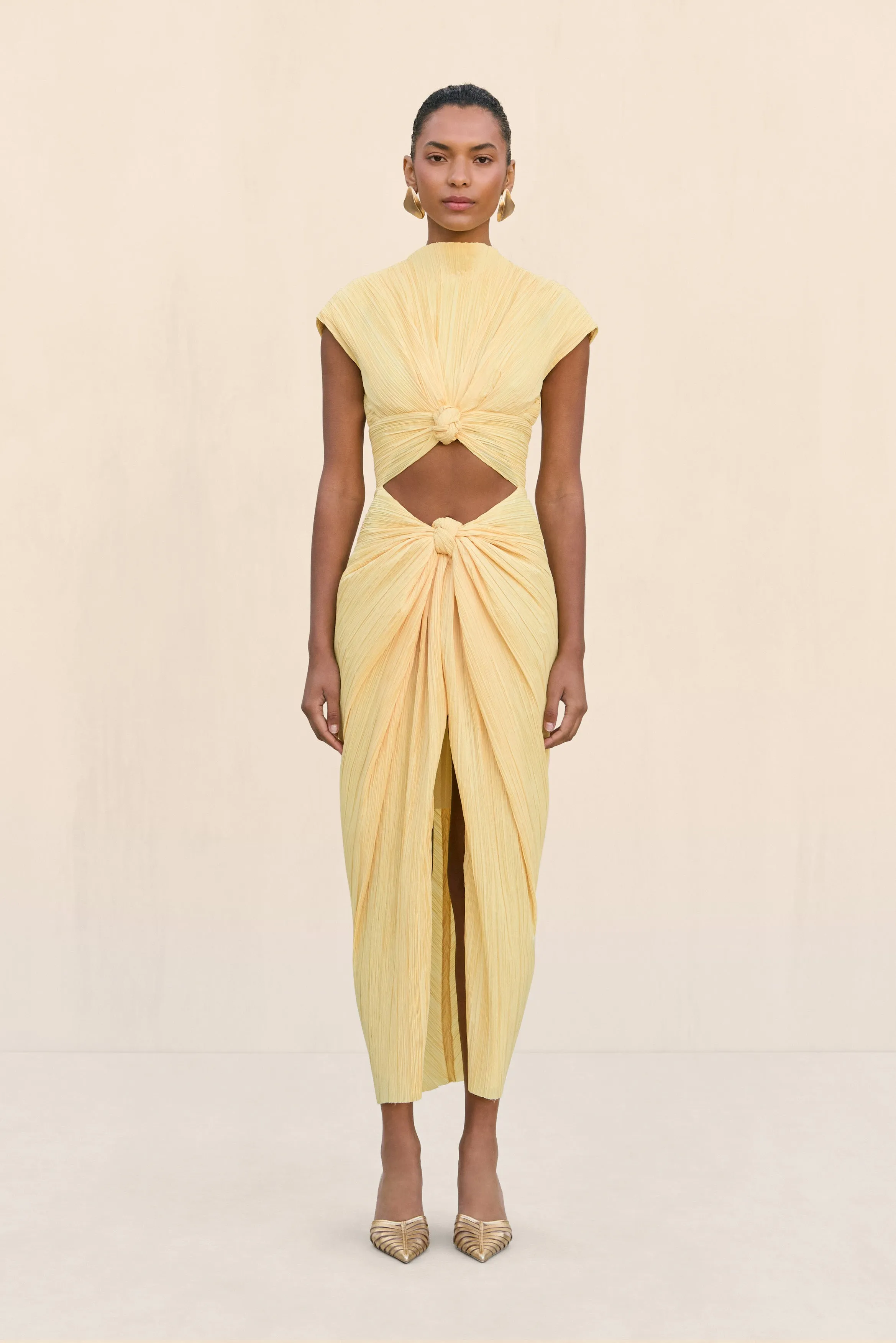 INAYA DRESS - DAFFODIL sold by Cult Gaia product image thumbnail 5